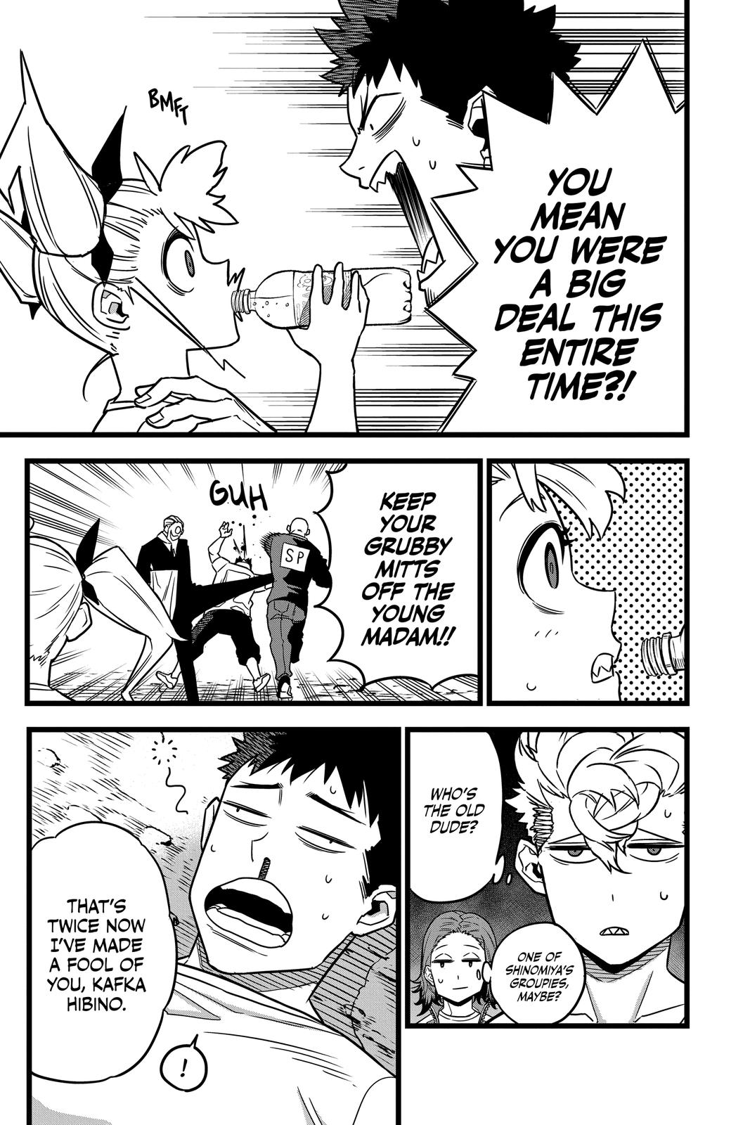 Read Kaiju No.8 ENGLISH Manga Online