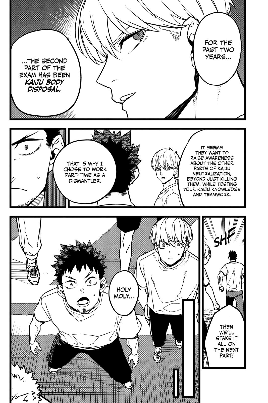 Read Kaiju No.8 ENGLISH Manga Online