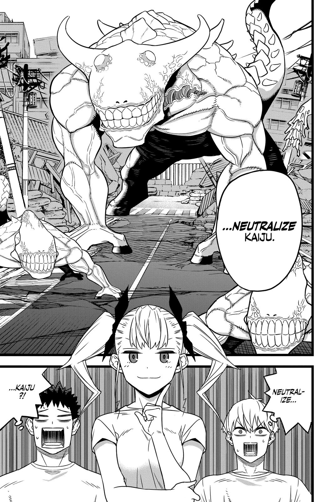 Read Kaiju No.8 ENGLISH Manga Online
