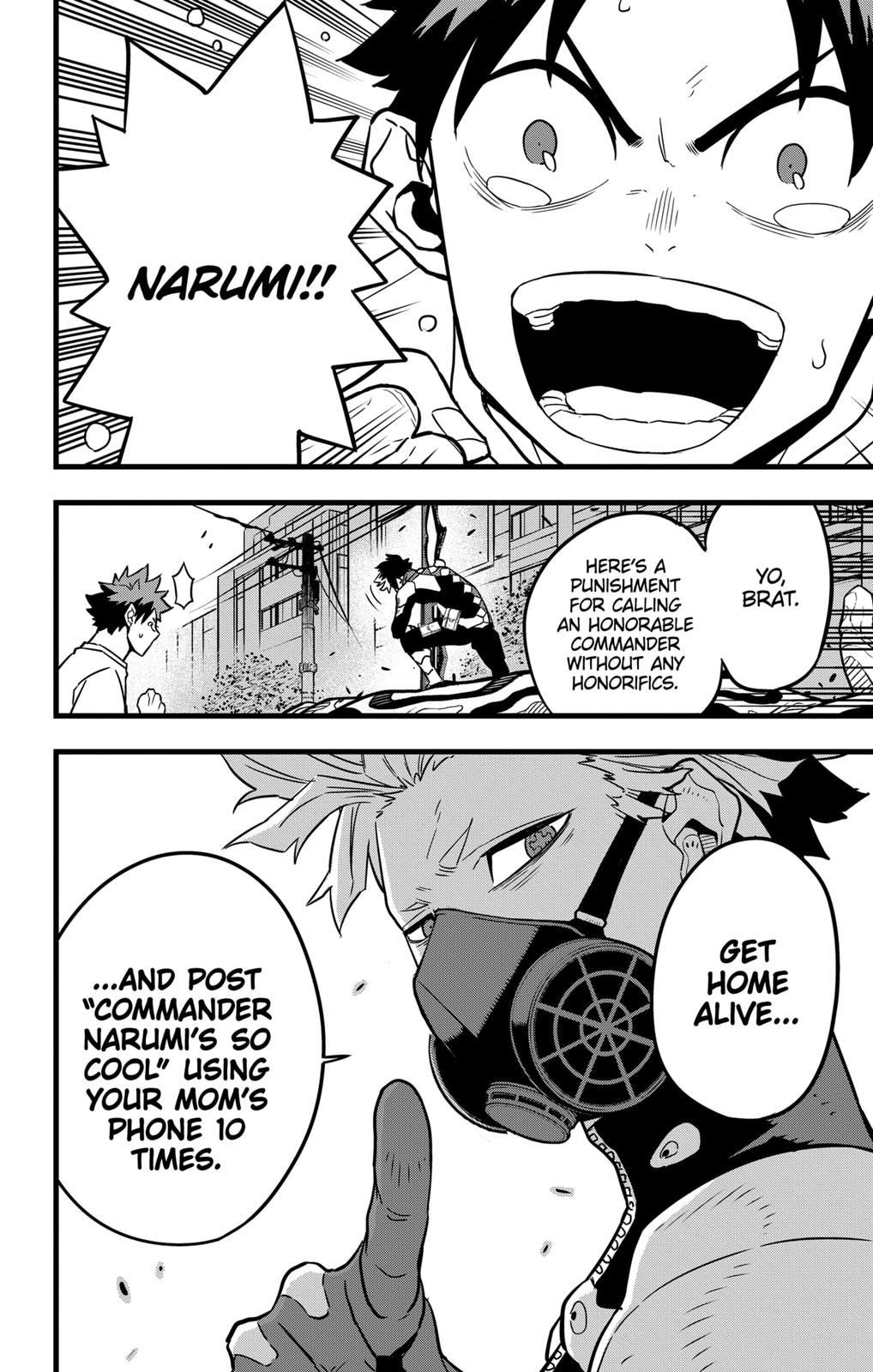 Read Kaiju No.8 ENGLISH Manga Online