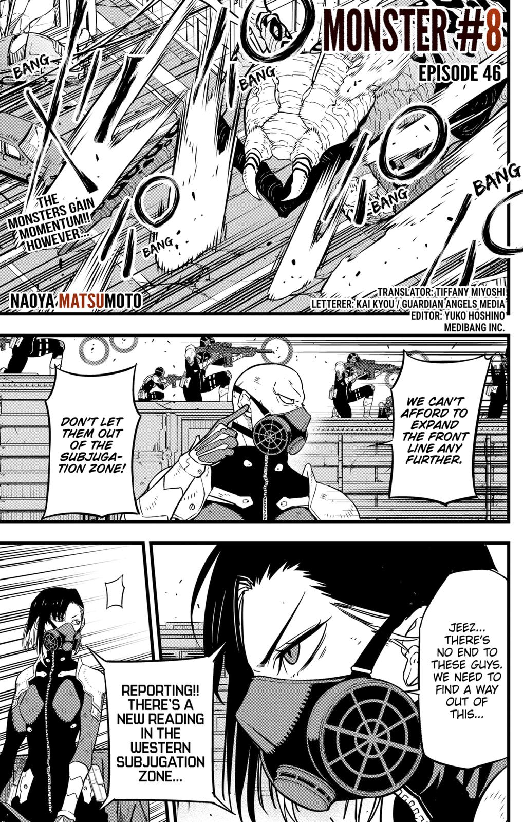 Read Kaiju No.8 ENGLISH Manga Online