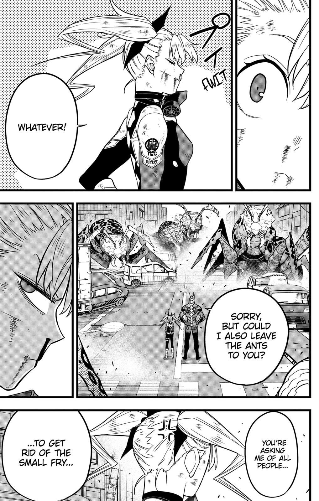 Read Kaiju No.8 ENGLISH Manga Online