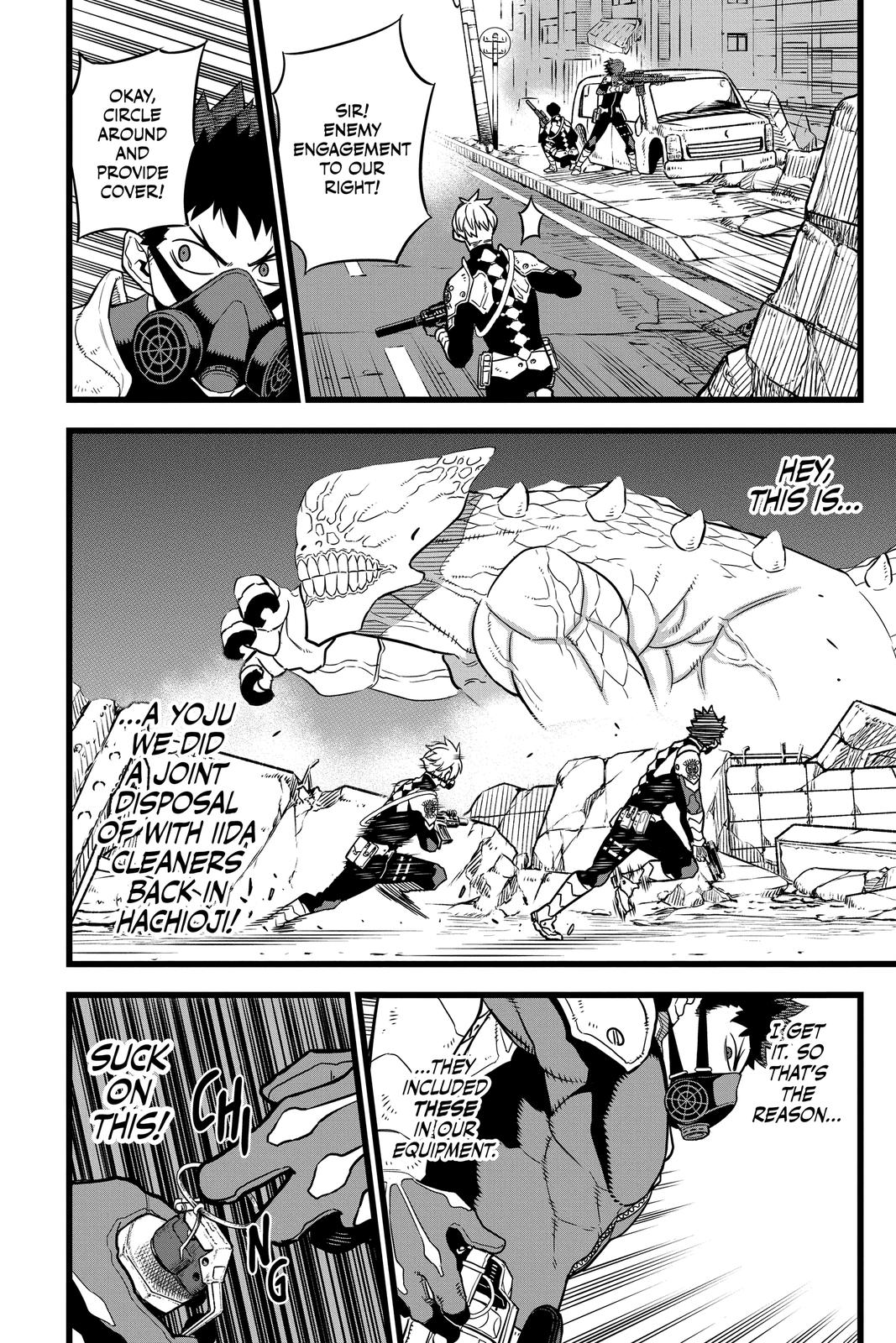 Read Kaiju No.8 ENGLISH Manga Online