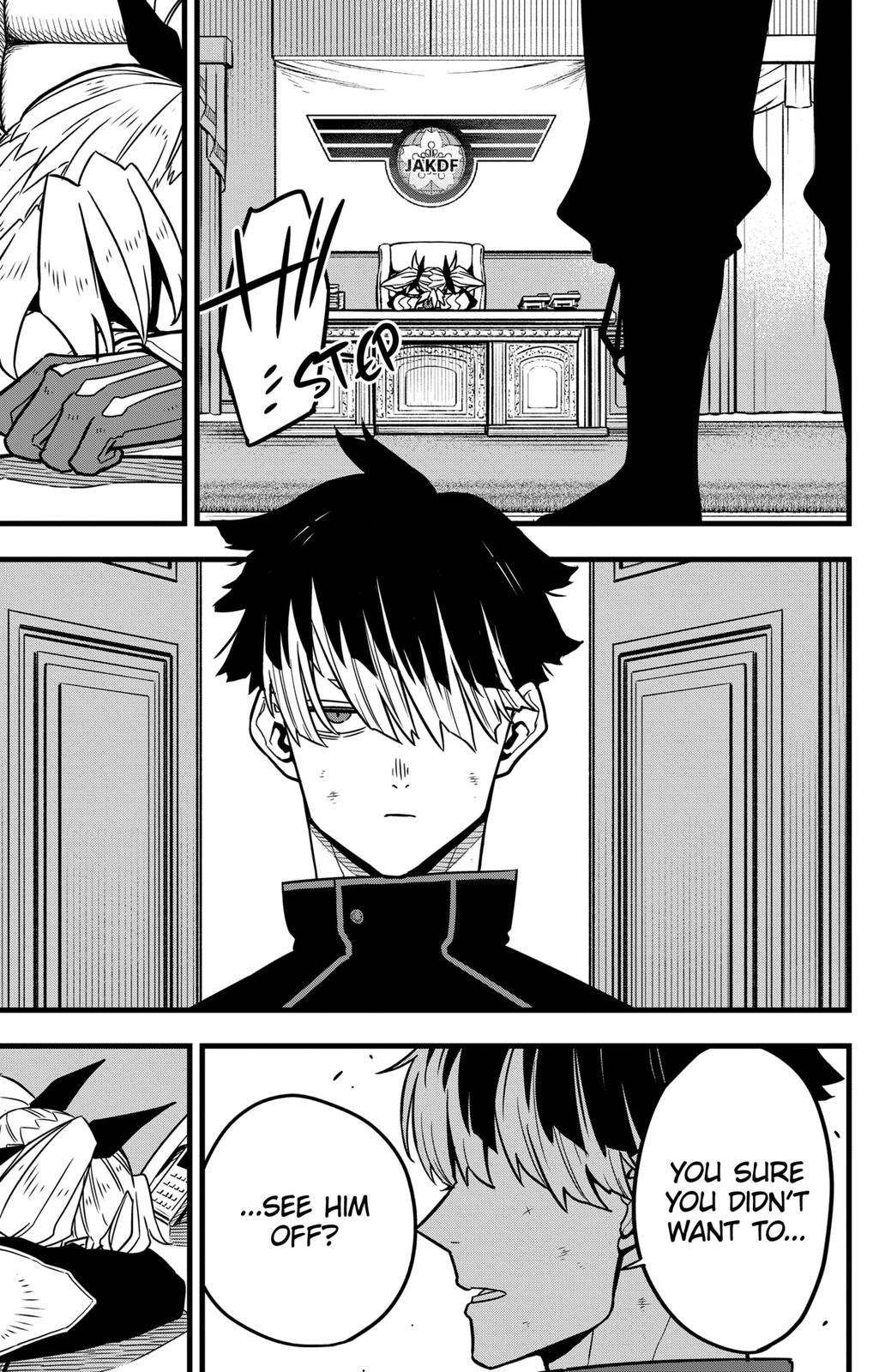 Read Kaiju No.8 ENGLISH Manga Online