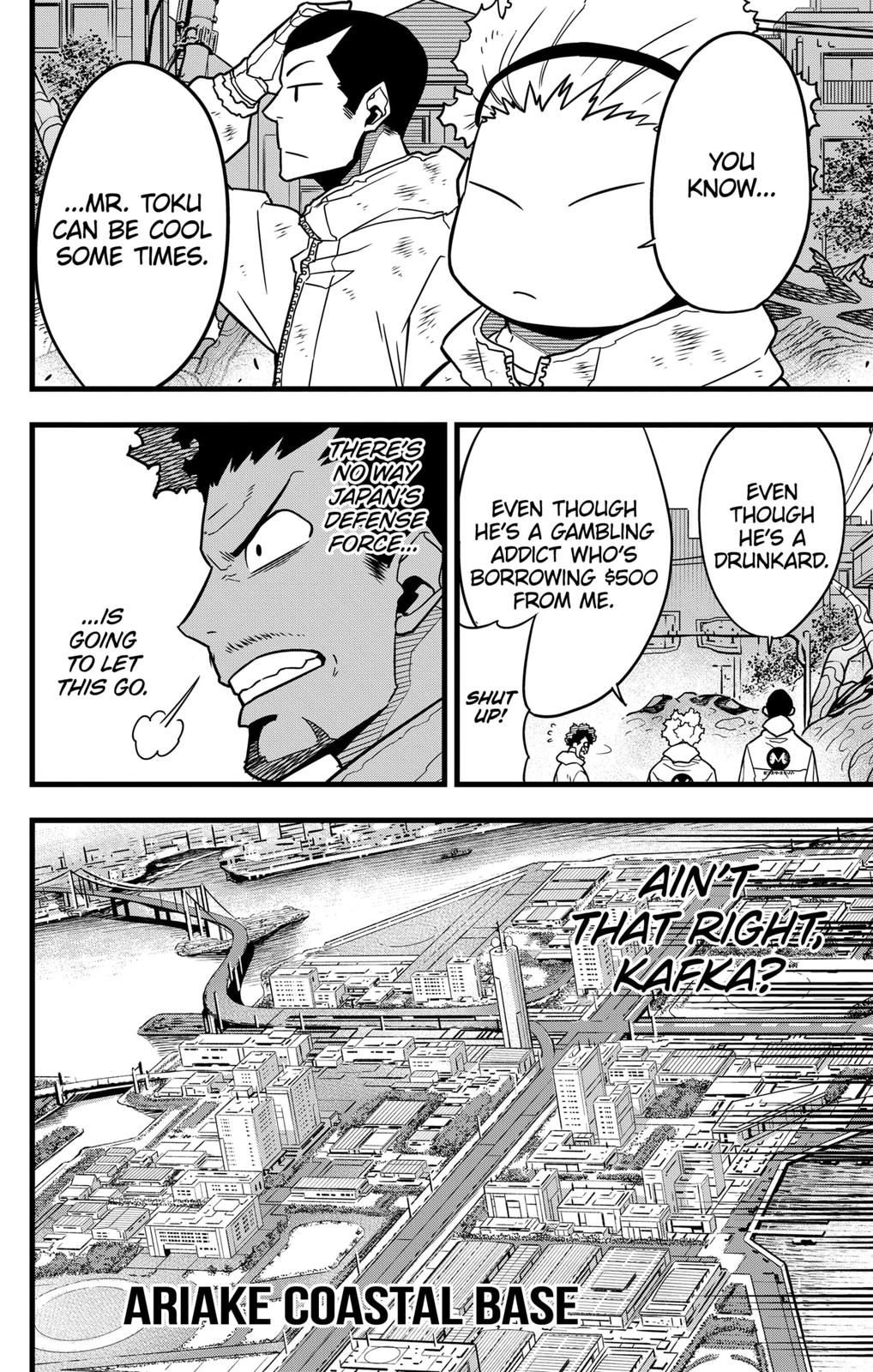 Read Kaiju No.8 ENGLISH Manga Online