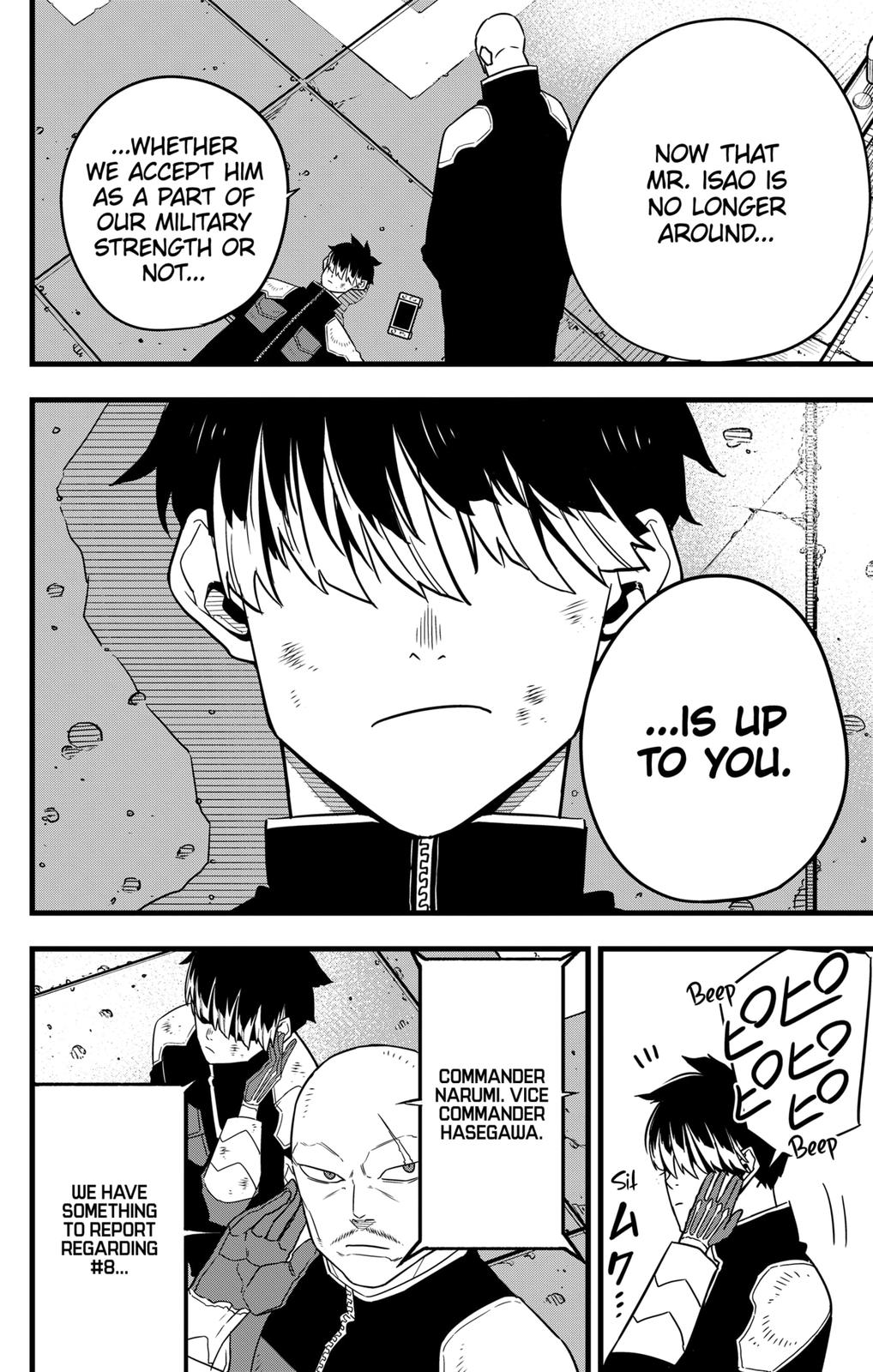 Read Kaiju No.8 ENGLISH Manga Online