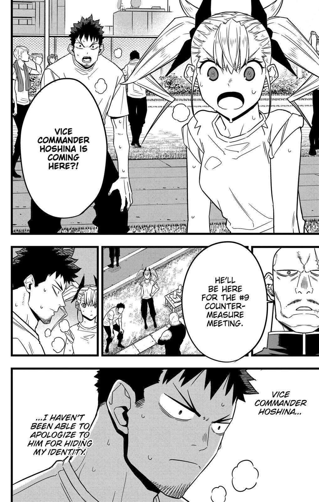 Read Kaiju No.8 ENGLISH Manga Online