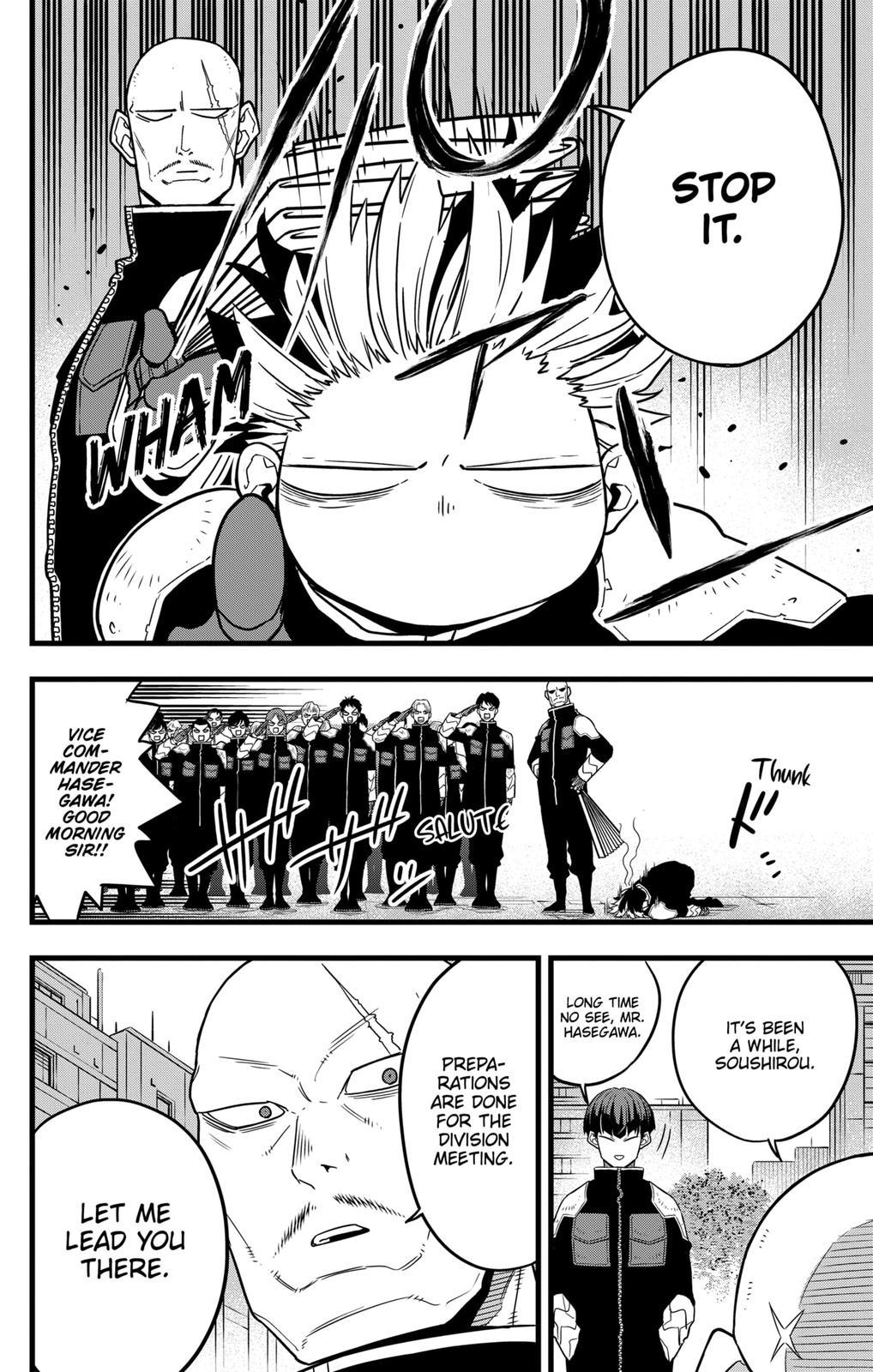 Read Kaiju No.8 ENGLISH Manga Online