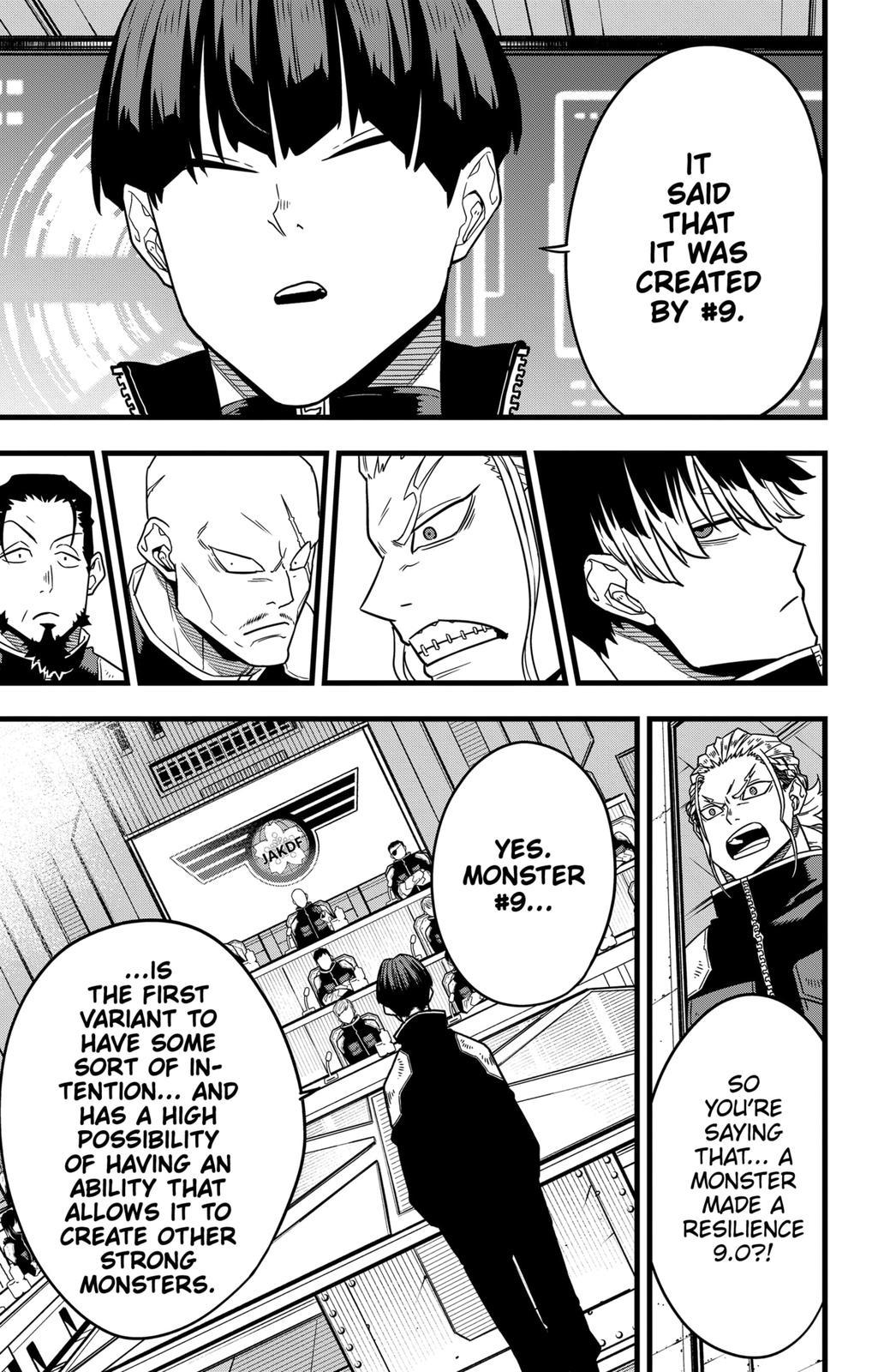 Read Kaiju No.8 ENGLISH Manga Online