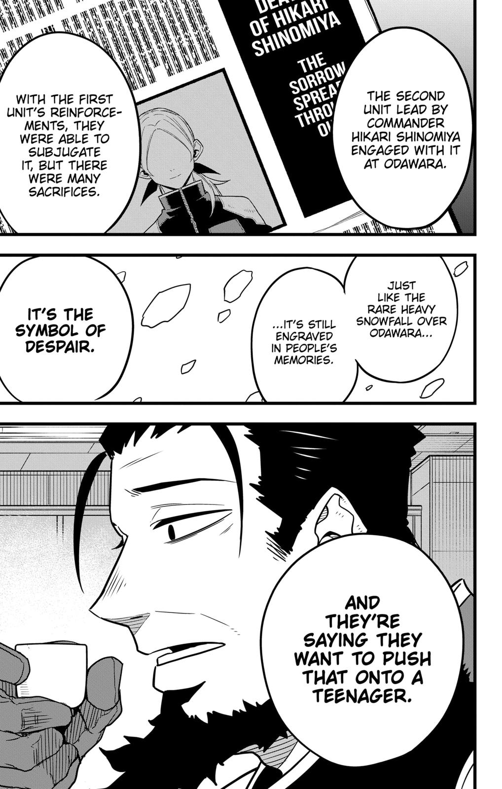 Read Kaiju No.8 ENGLISH Manga Online