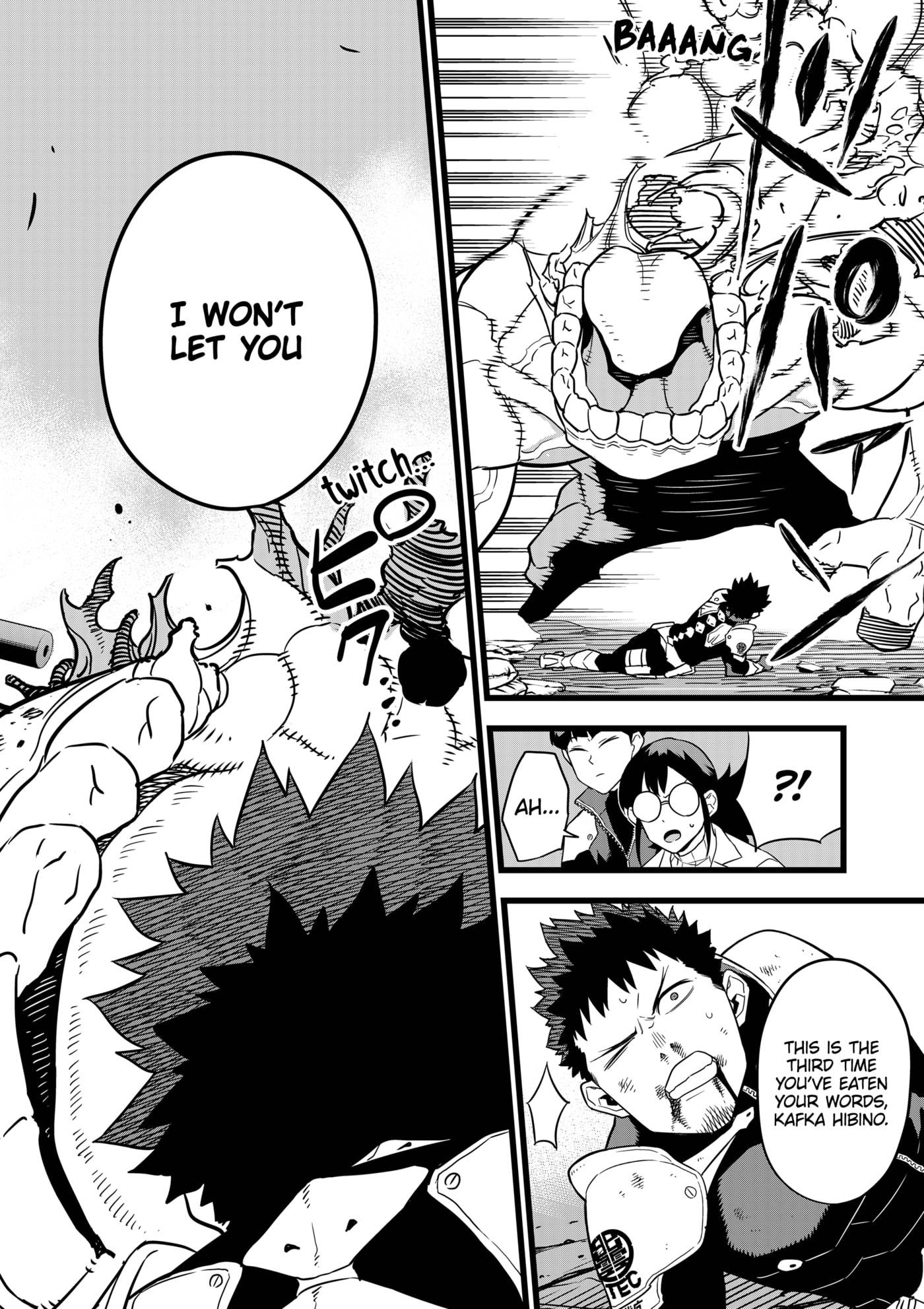 Read Kaiju No.8 ENGLISH Manga Online