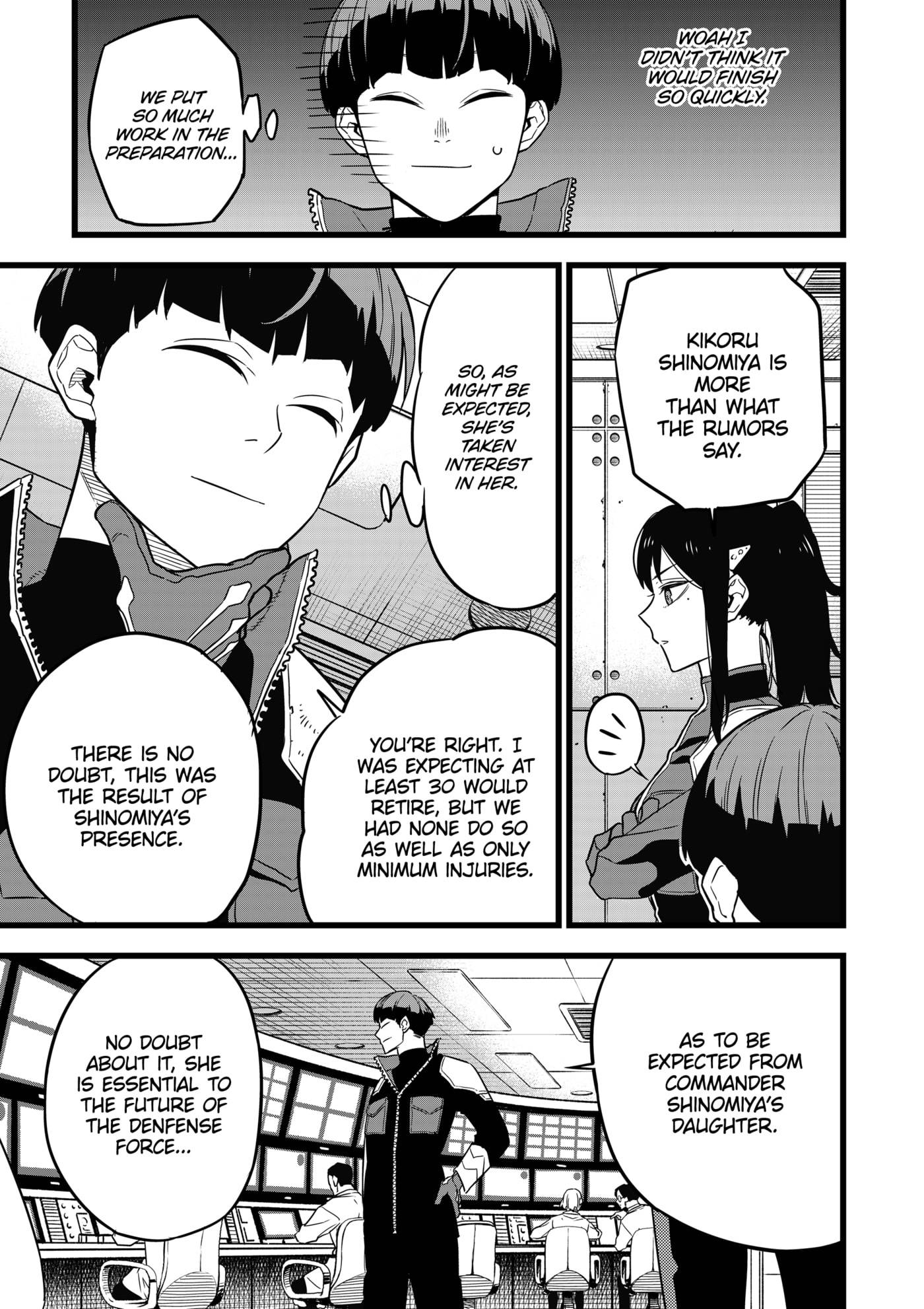 Read Kaiju No.8 ENGLISH Manga Online