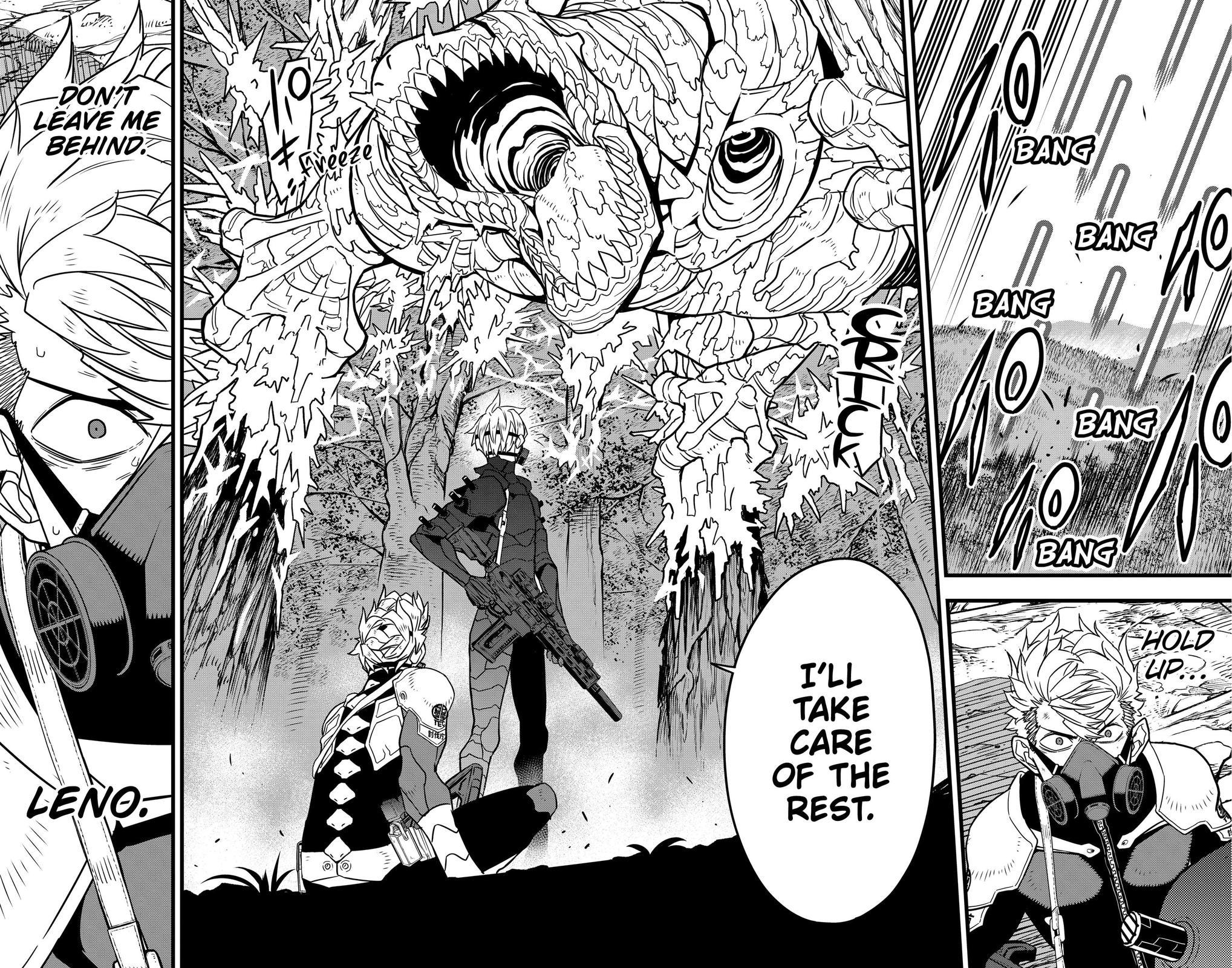 Read Kaiju No.8 ENGLISH Manga Online