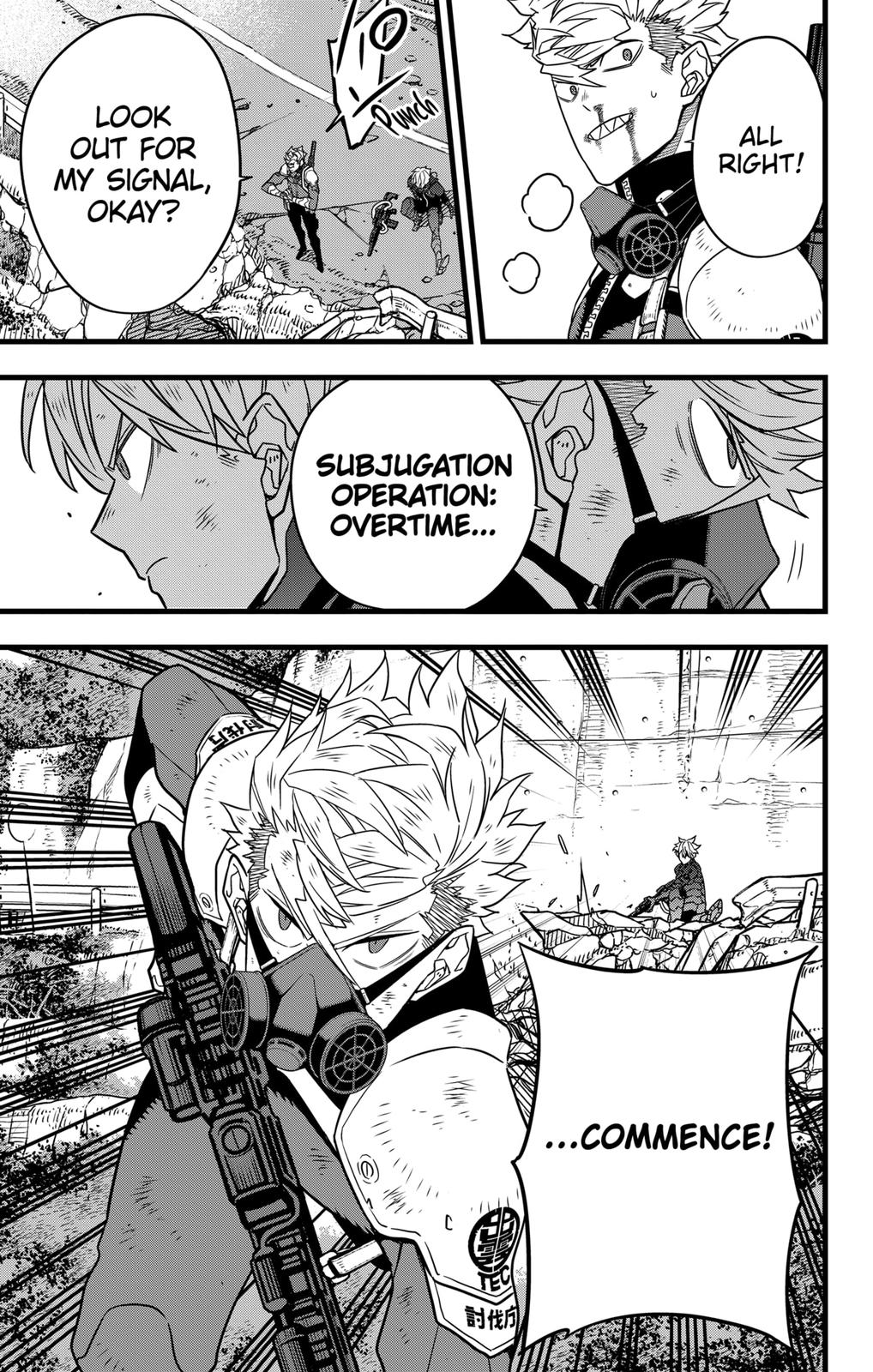 Read Kaiju No.8 ENGLISH Manga Online