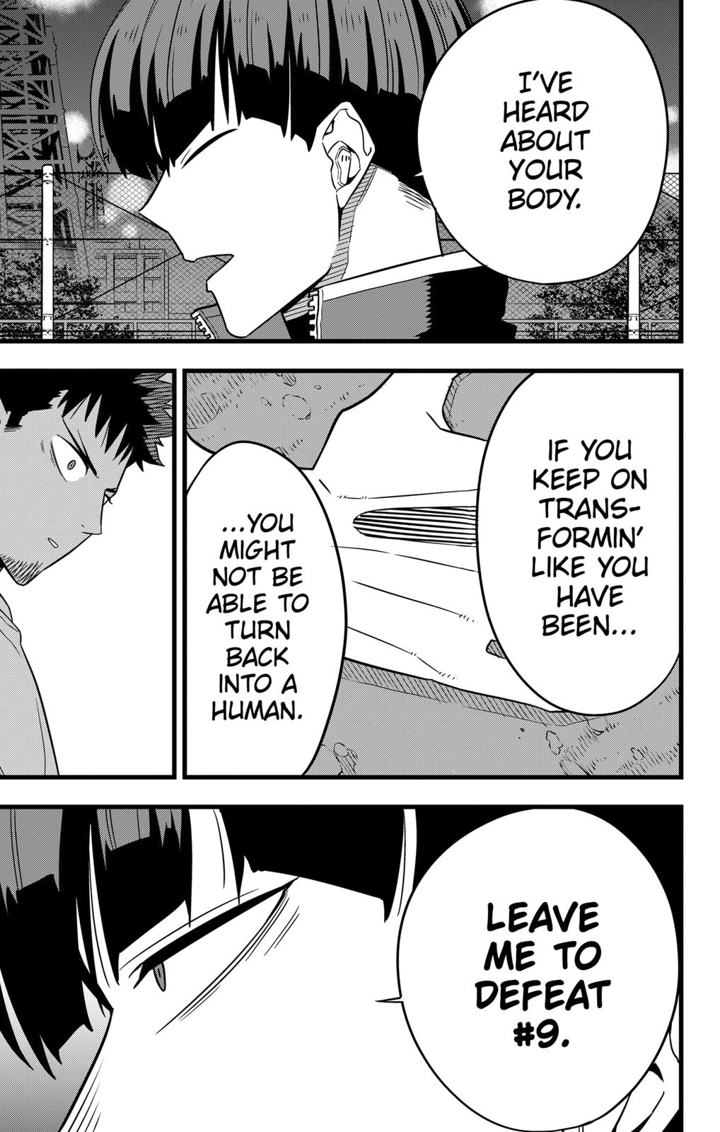 Read Kaiju No.8 ENGLISH Manga Online