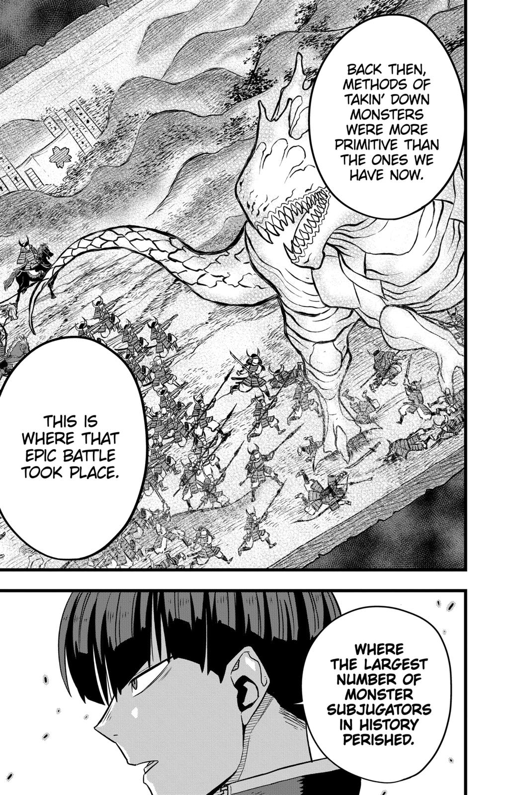 Read Kaiju No.8 ENGLISH Manga Online