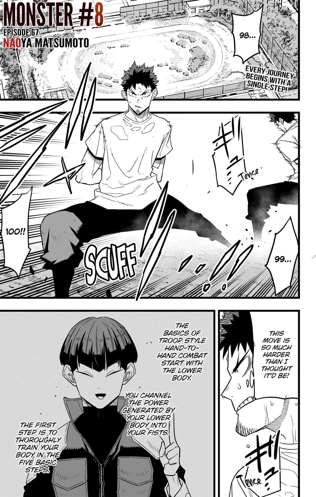 Read Kaiju No.8 ENGLISH Manga Online