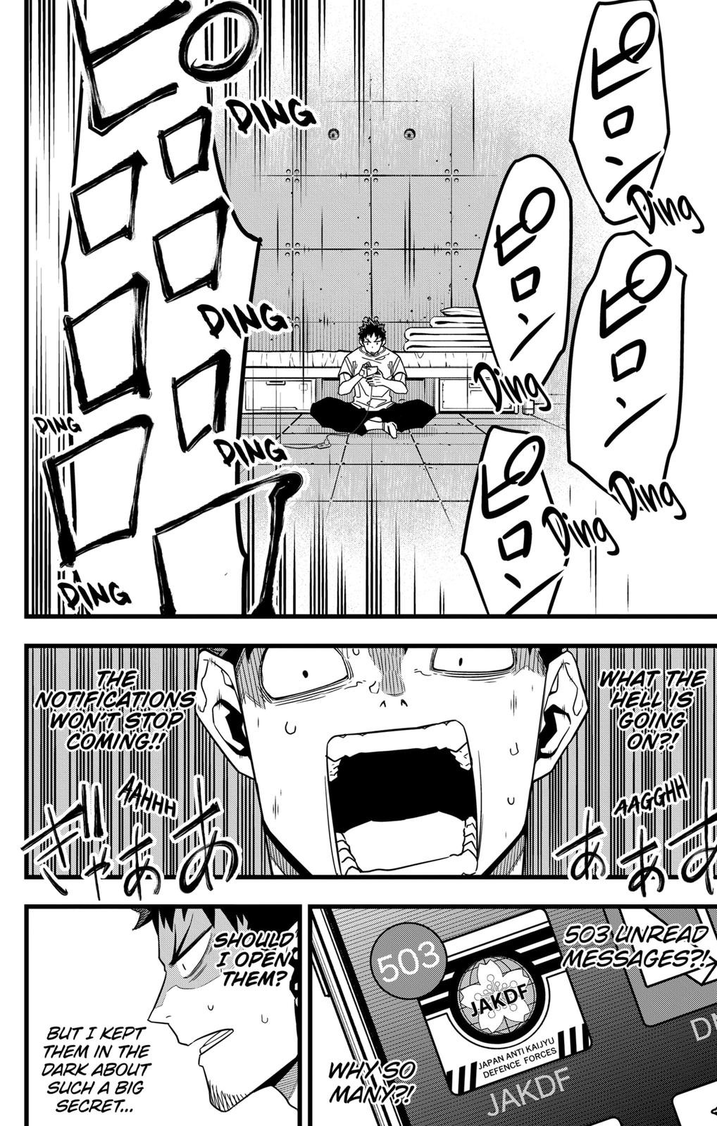 Read Kaiju No.8 ENGLISH Manga Online