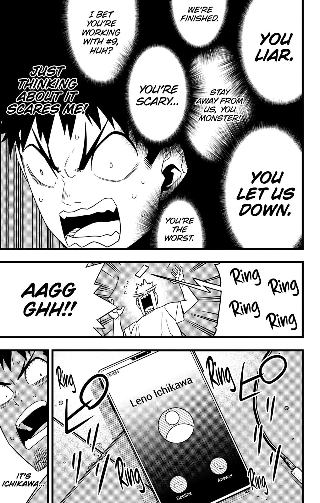 Read Kaiju No.8 ENGLISH Manga Online