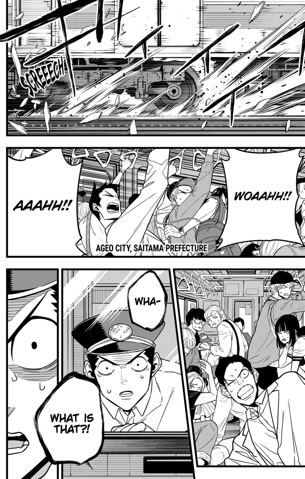 Read Kaiju No.8 ENGLISH Manga Online