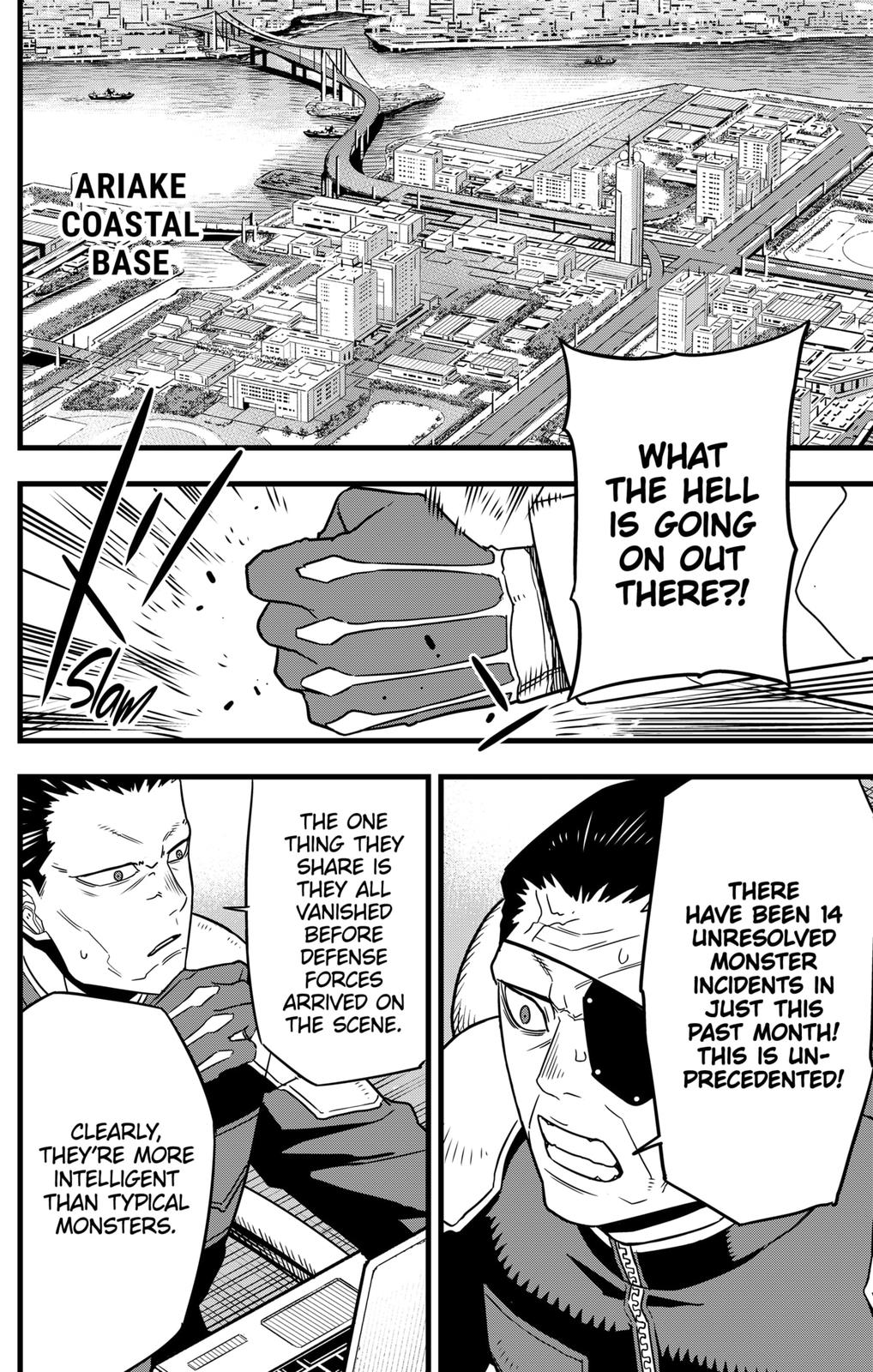 Read Kaiju No.8 ENGLISH Manga Online