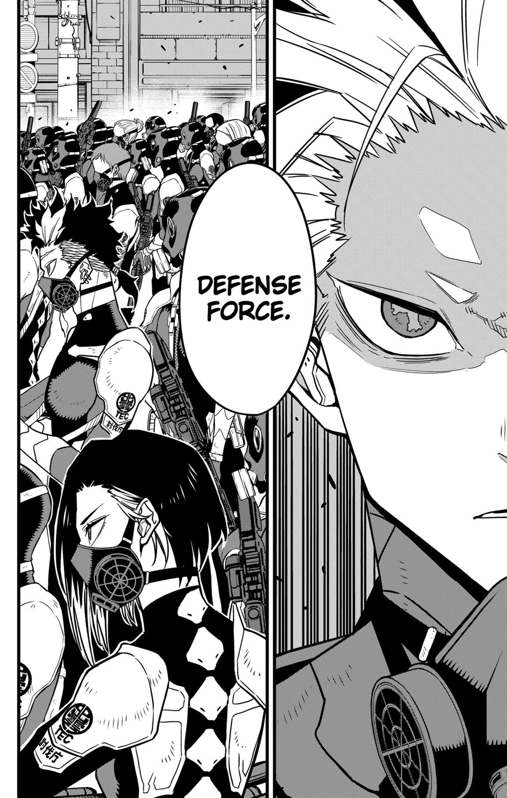 Read Kaiju No.8 ENGLISH Manga Online