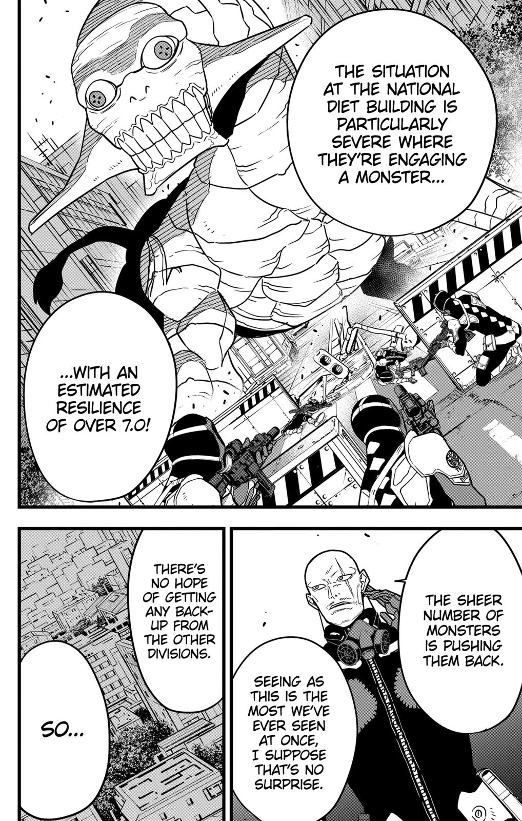 Read Kaiju No.8 ENGLISH Manga Online