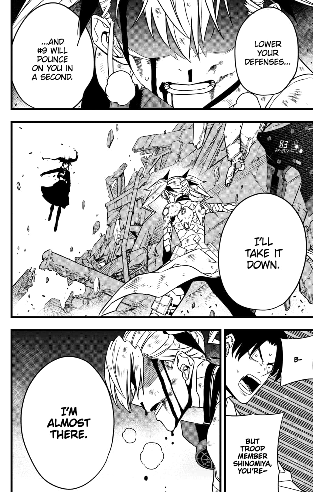 Read Kaiju No.8 ENGLISH Manga Online