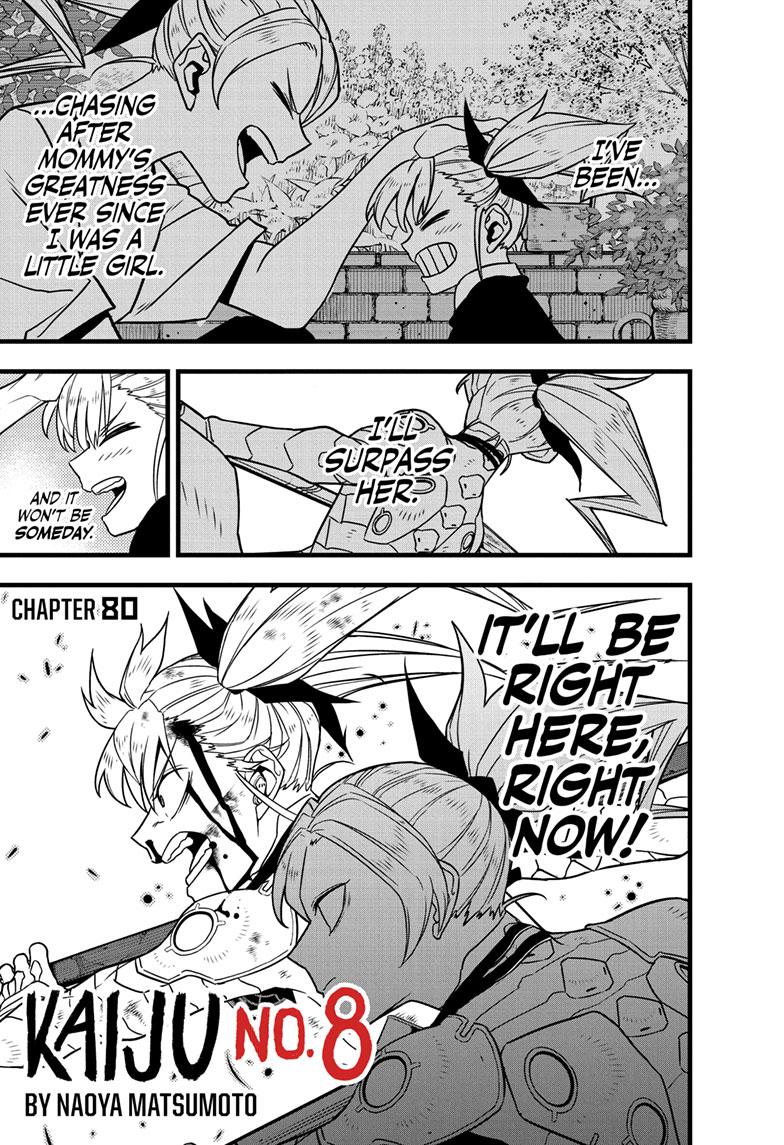 Read Kaiju No.8 ENGLISH Manga Online