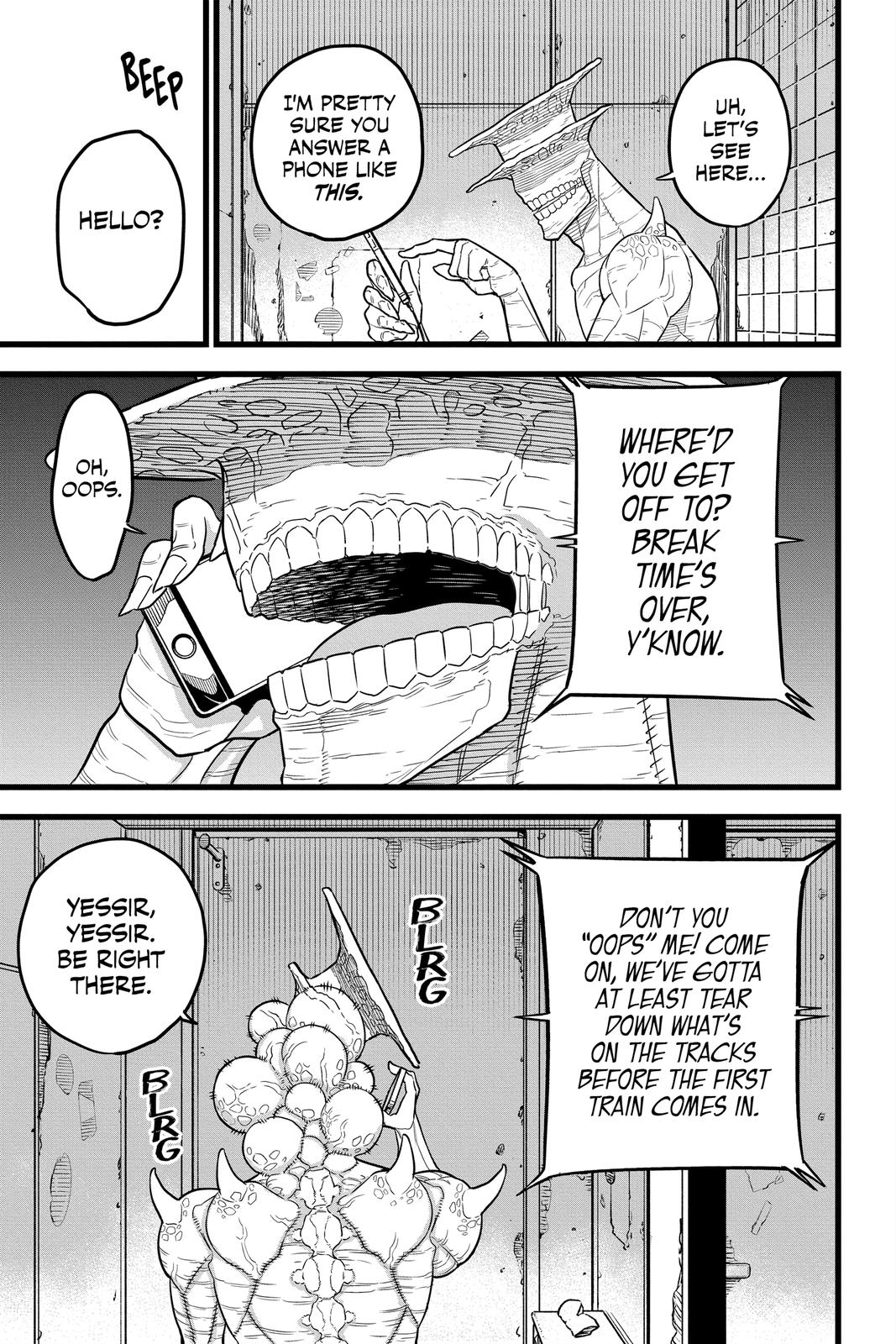 Read Kaiju No.8 ENGLISH Manga Online