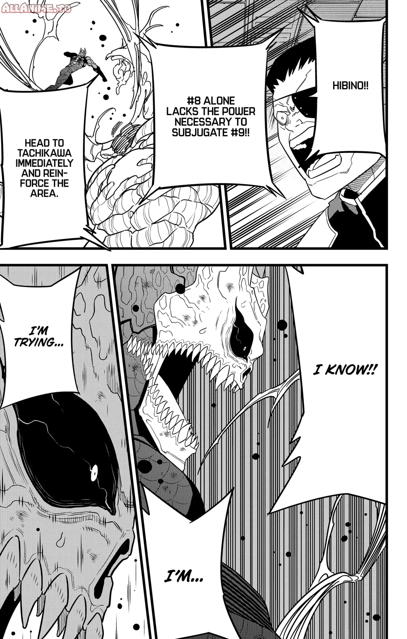 Read Kaiju No.8 ENGLISH Manga Online