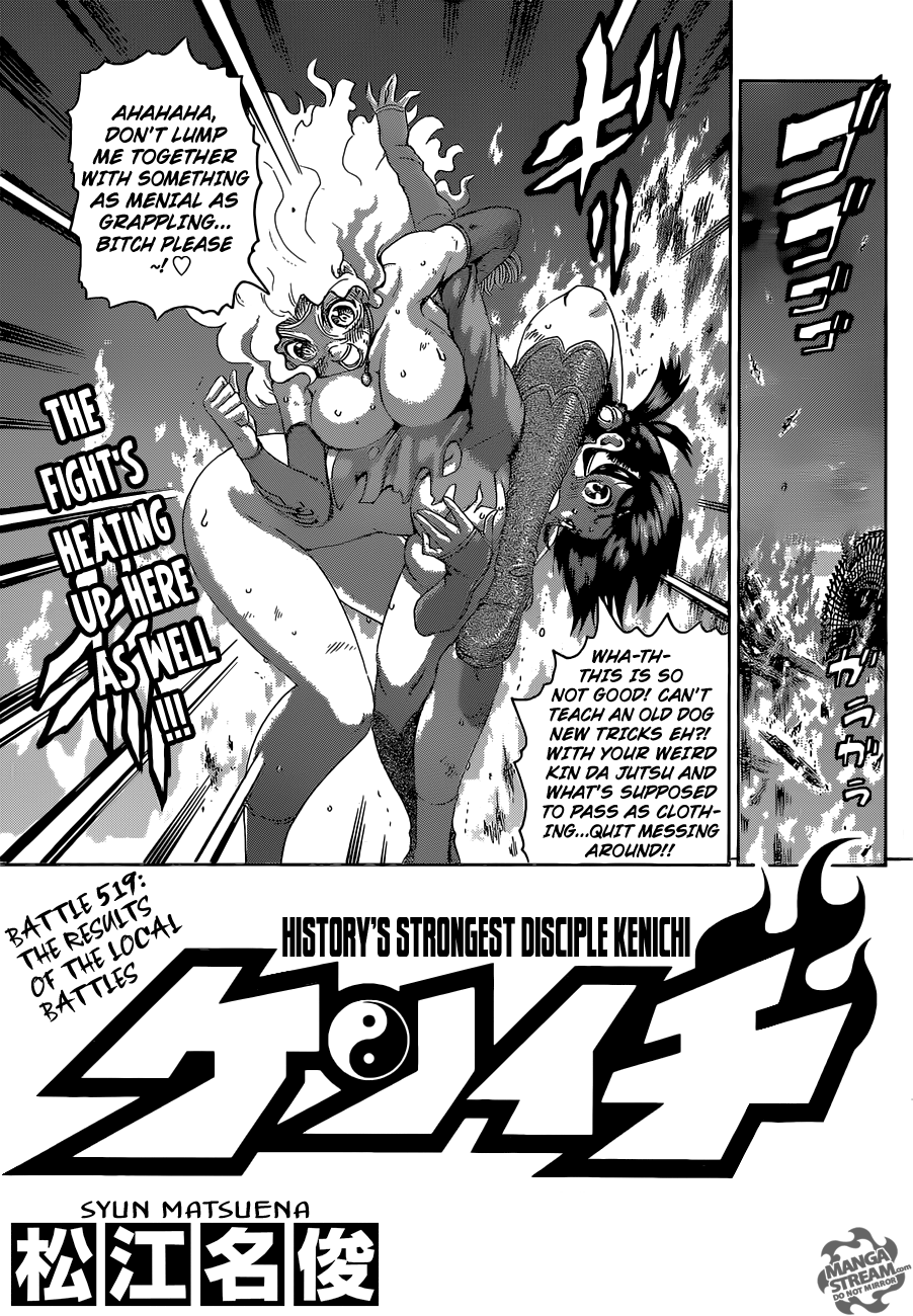 Read KenIchi_ The Mightiest Disciple ENGLISH Manga Online