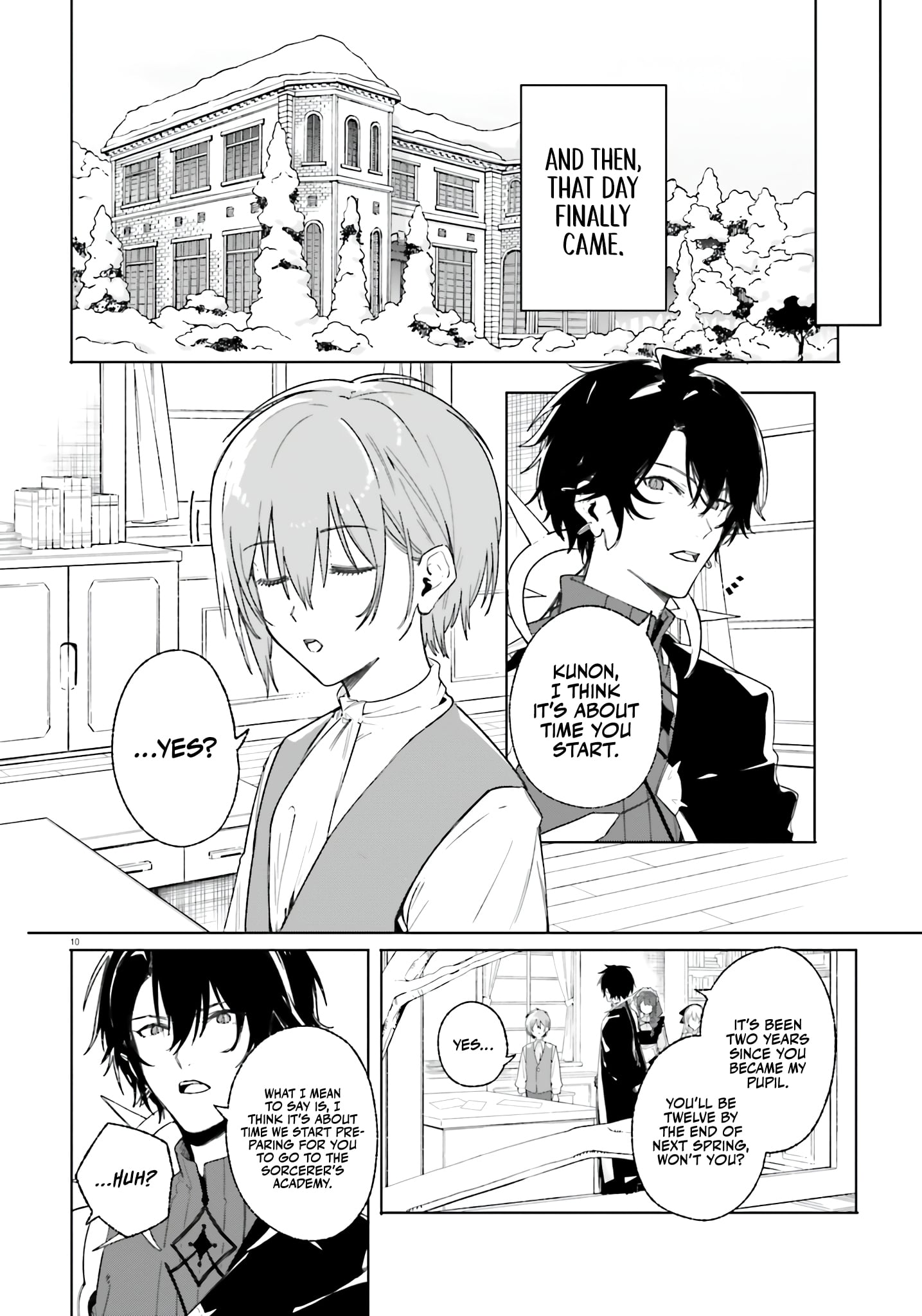 Read Kunon the Sorcerer Can See ENGLISH Manga Online