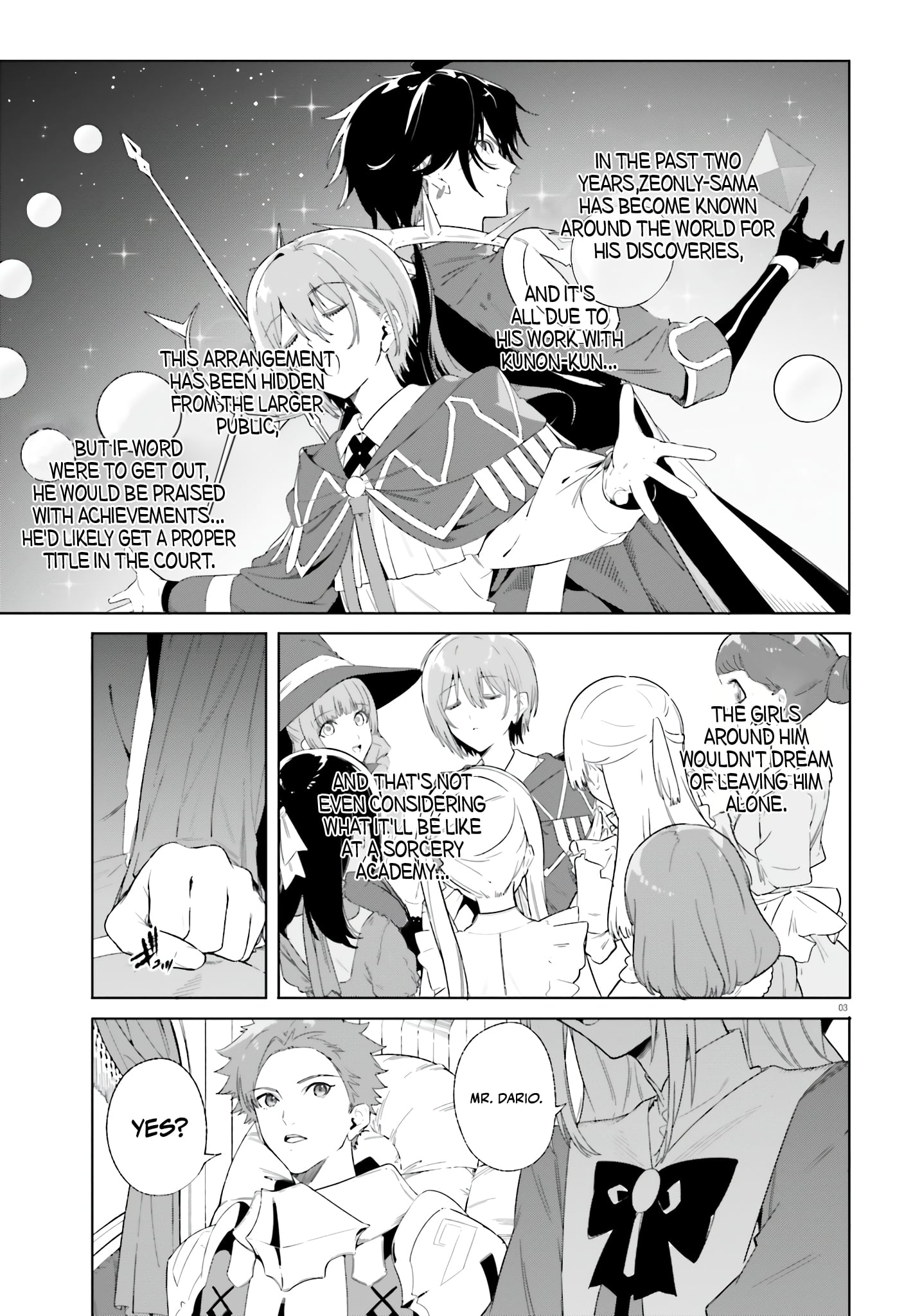 Read Kunon the Sorcerer Can See ENGLISH Manga Online