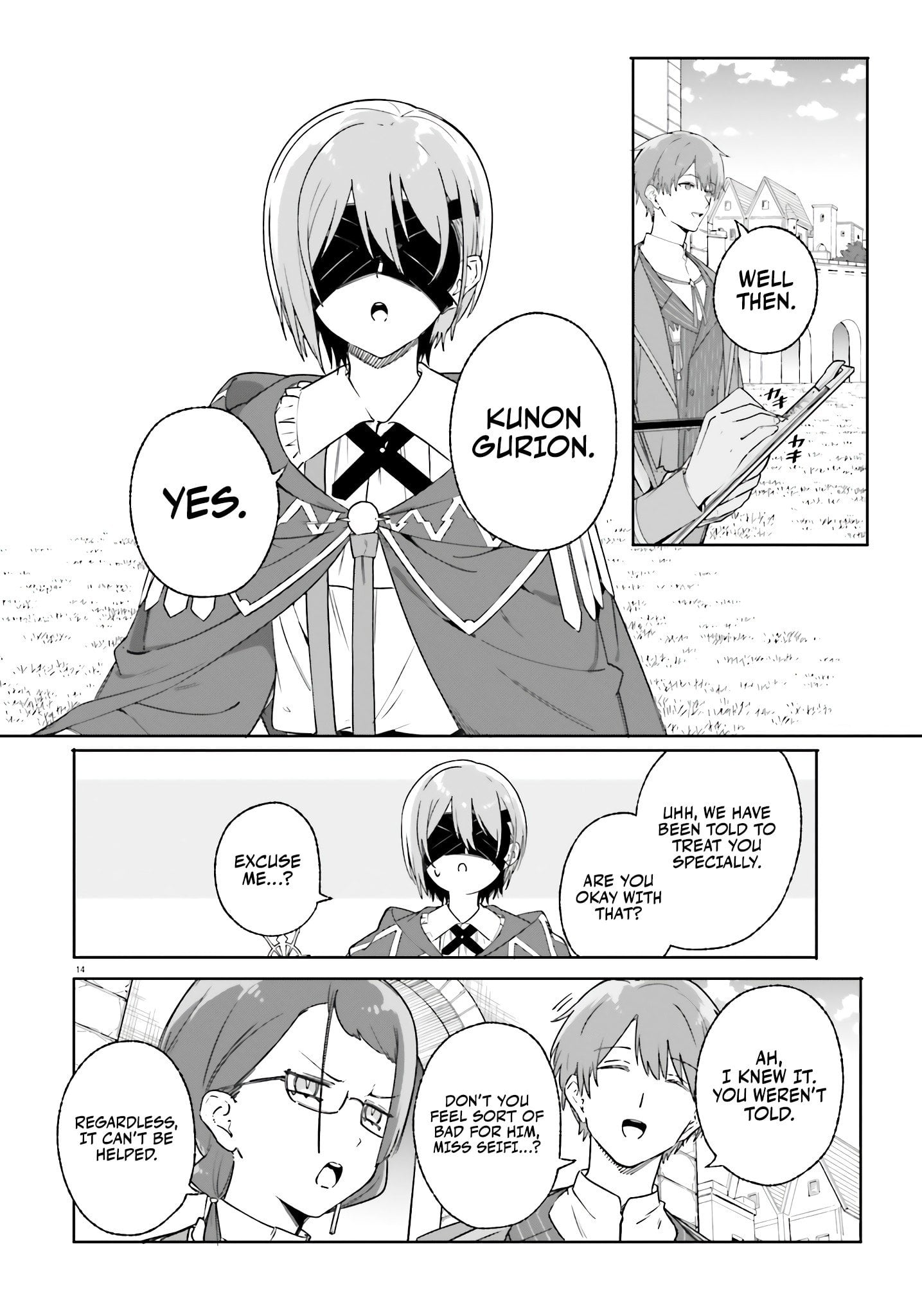 Read Kunon the Sorcerer Can See ENGLISH Manga Online