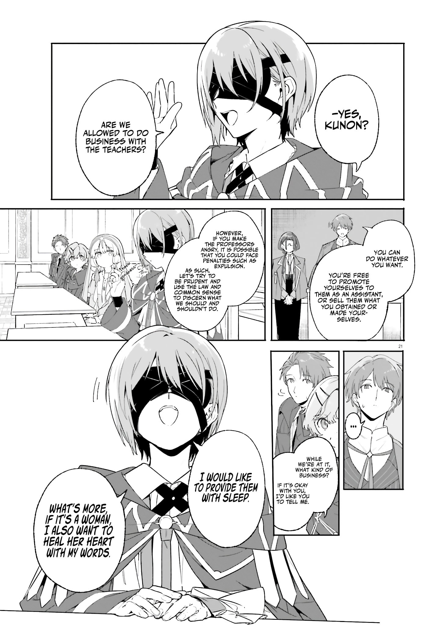 Read Kunon the Sorcerer Can See ENGLISH Manga Online