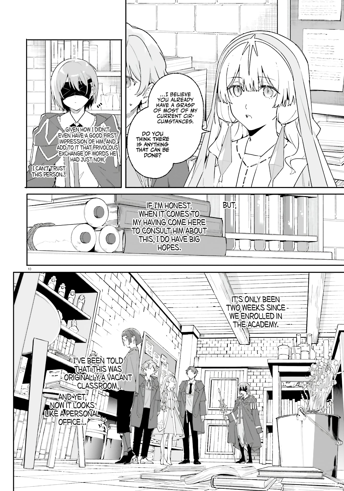 Read Kunon the Sorcerer Can See ENGLISH Manga Online