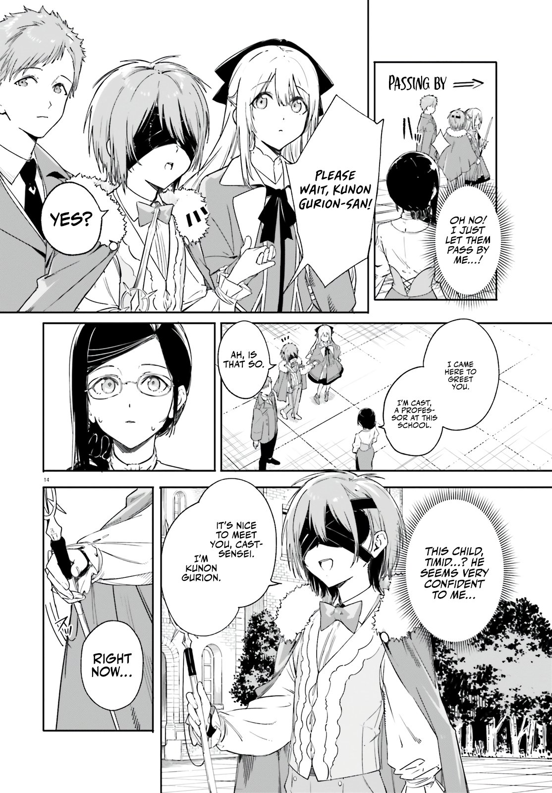 Read Kunon the Sorcerer Can See ENGLISH Manga Online