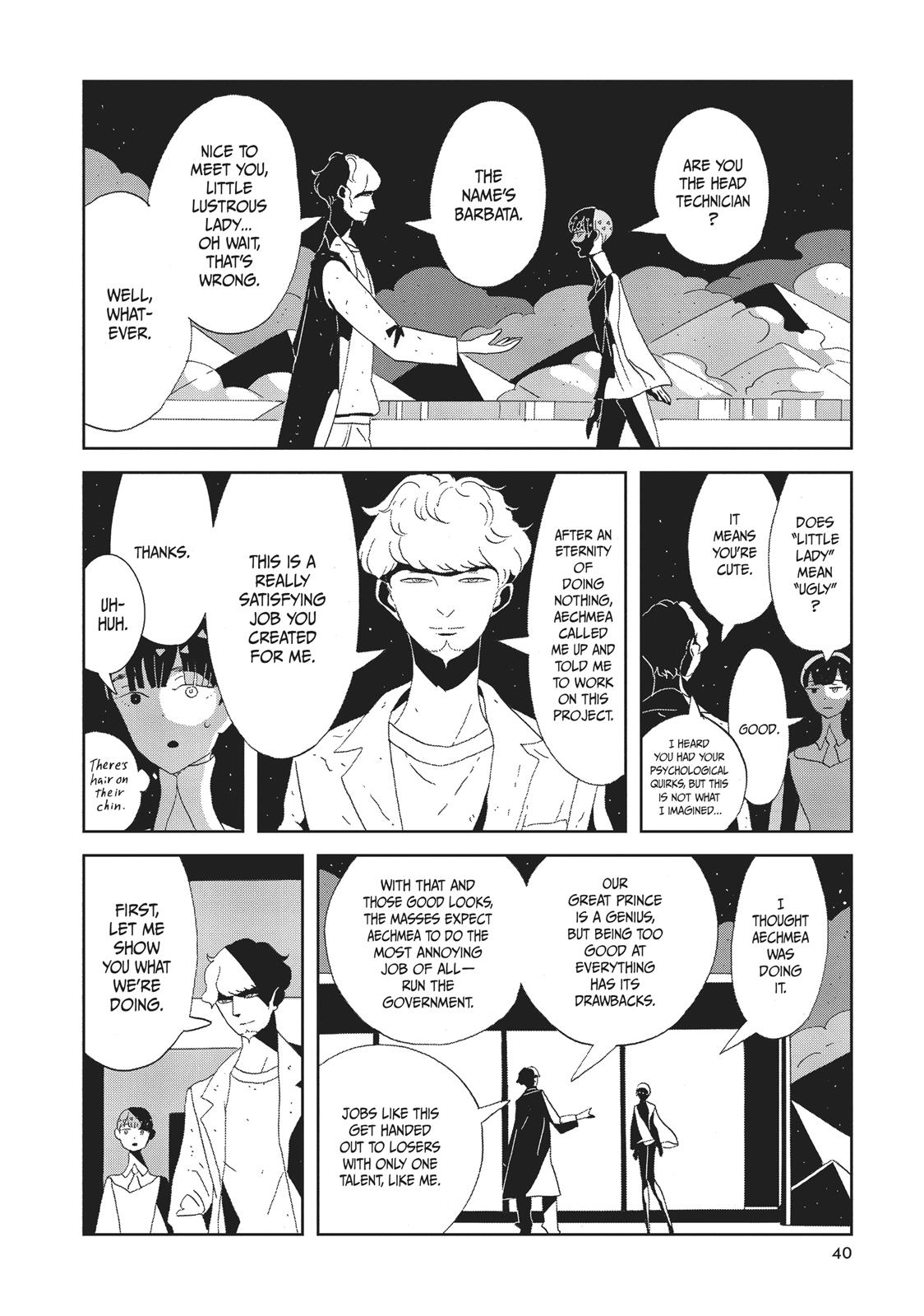 Read Land of the Lustrous ENGLISH Manga Online