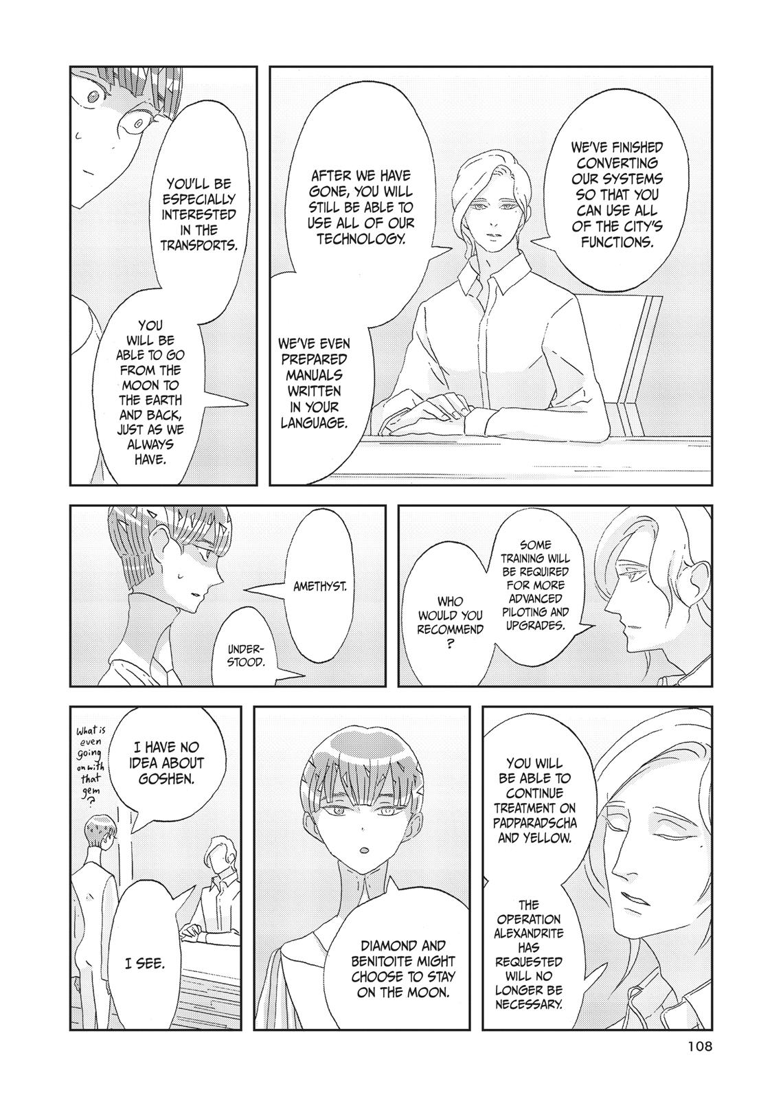 Read Land of the Lustrous ENGLISH Manga Online