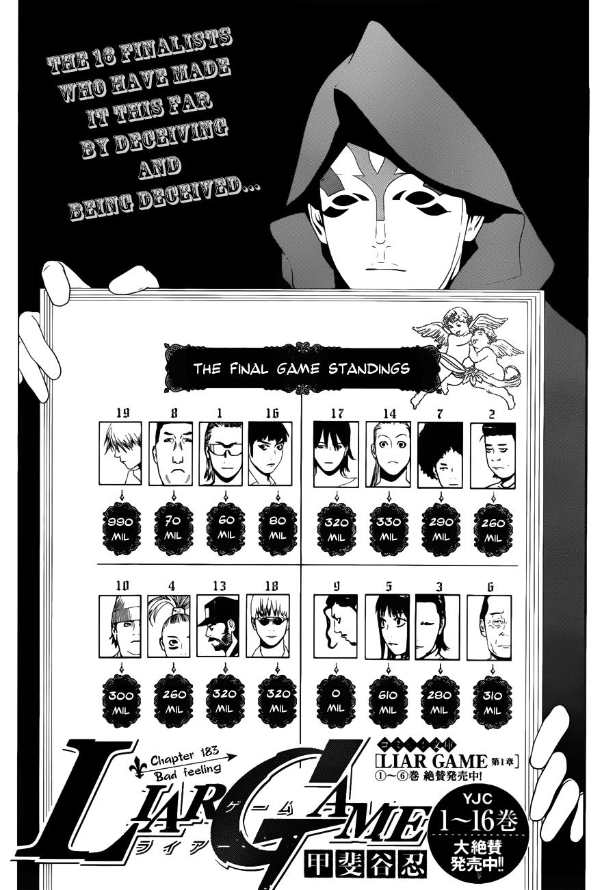 Read Liar Game ENGLISH Manga Online