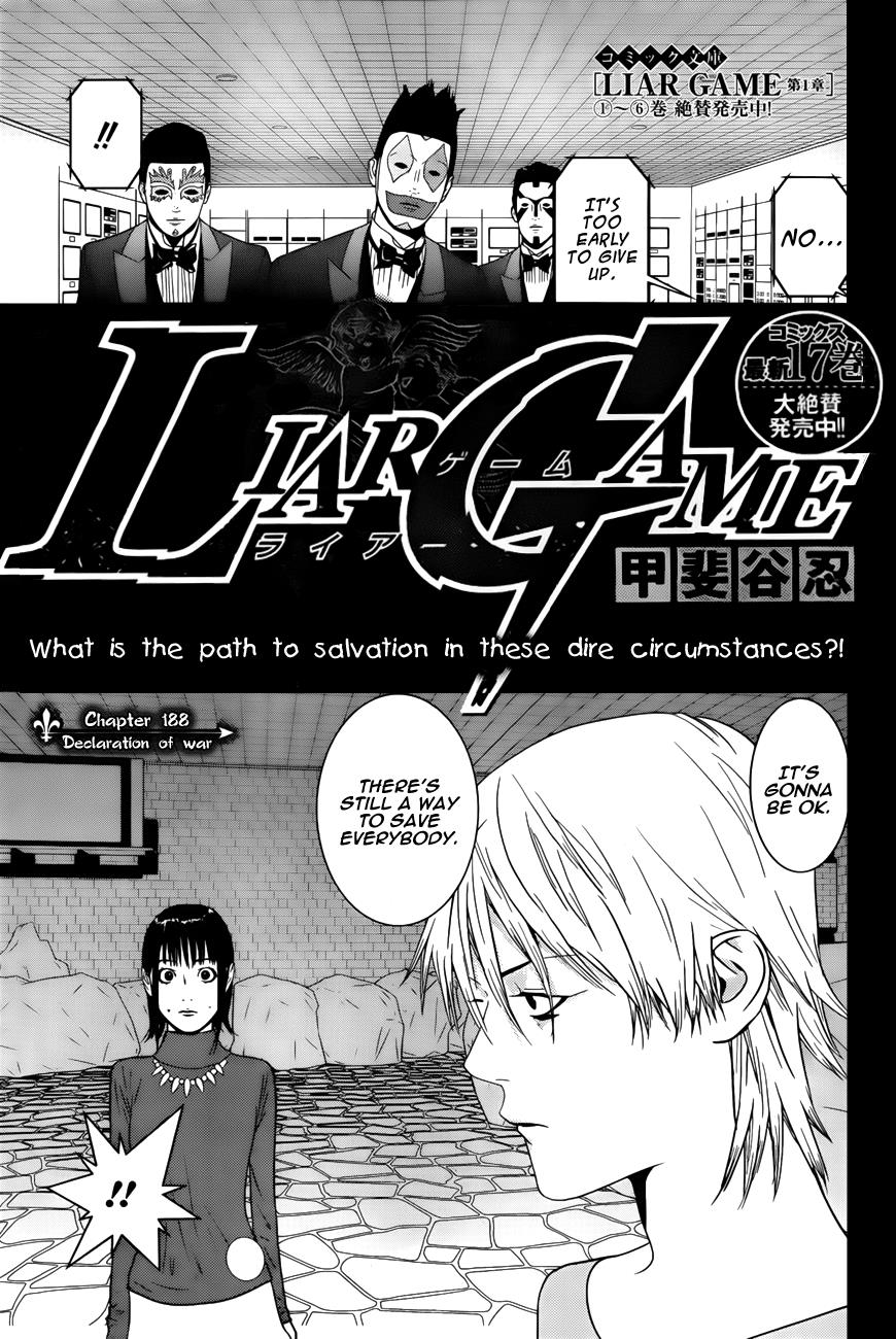 Read Liar Game ENGLISH Manga Online
