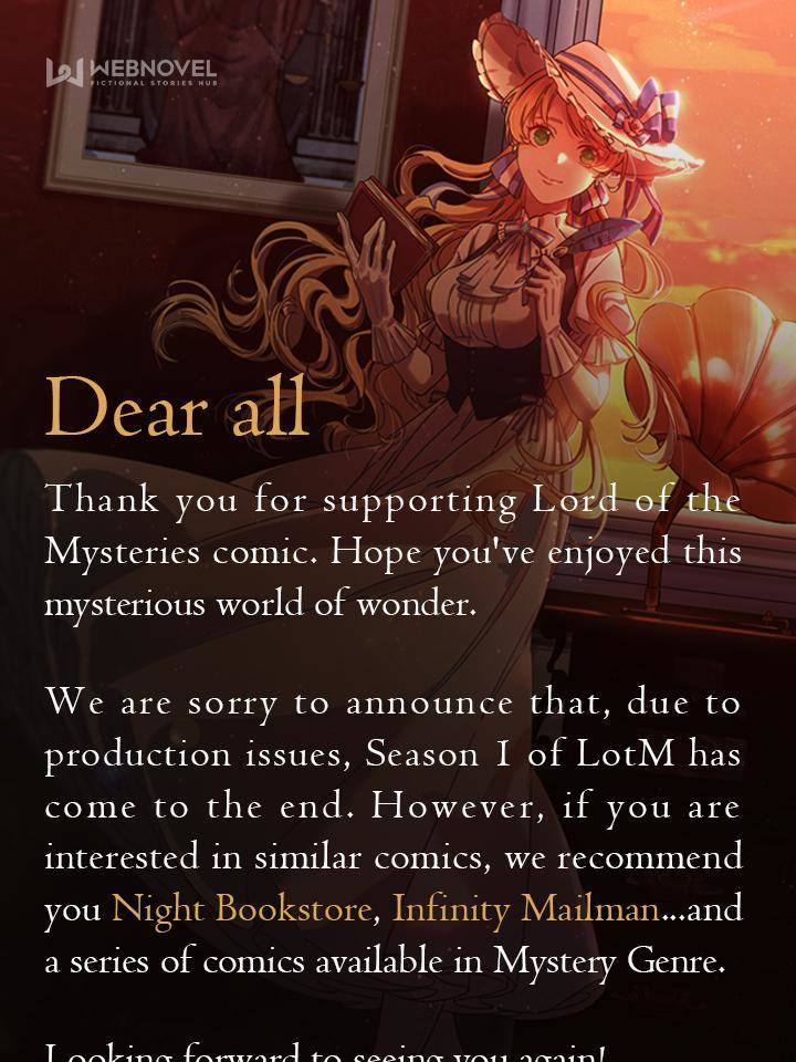 Read Lord of the Mysteries ENGLISH Manga Online