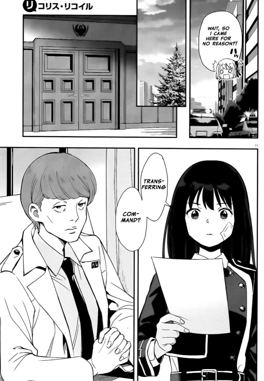 Read Lycoris Recoil ENGLISH Manga Online