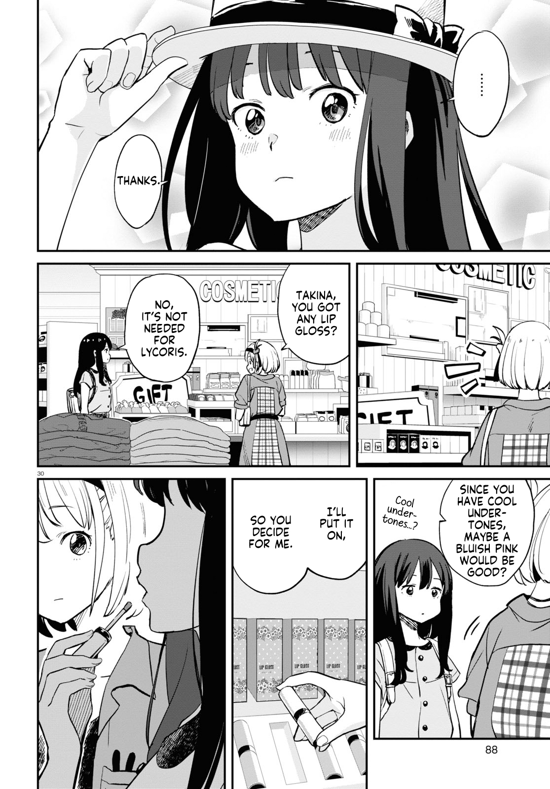 Read Lycoris Recoil ENGLISH Manga Online