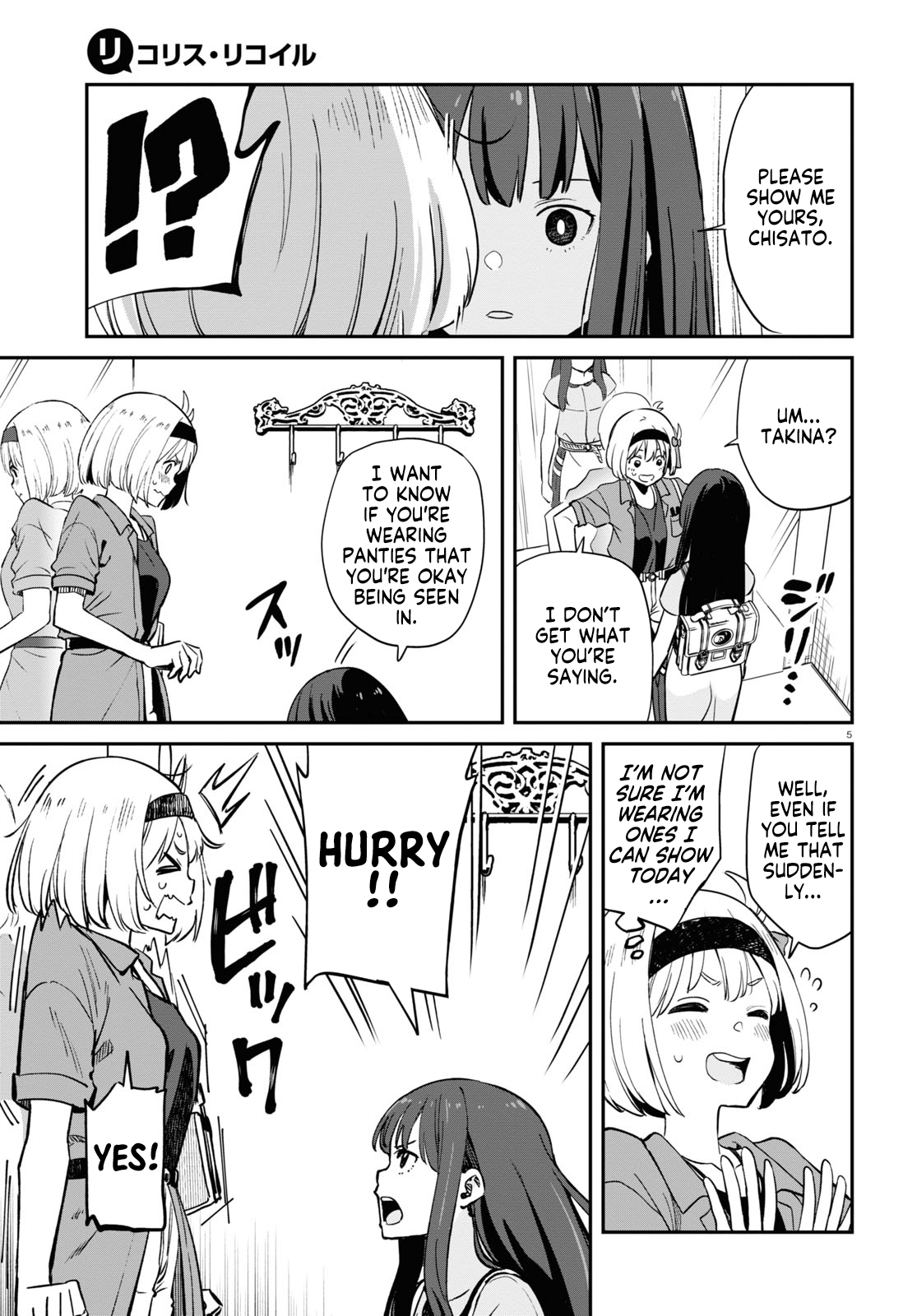 Read Lycoris Recoil ENGLISH Manga Online