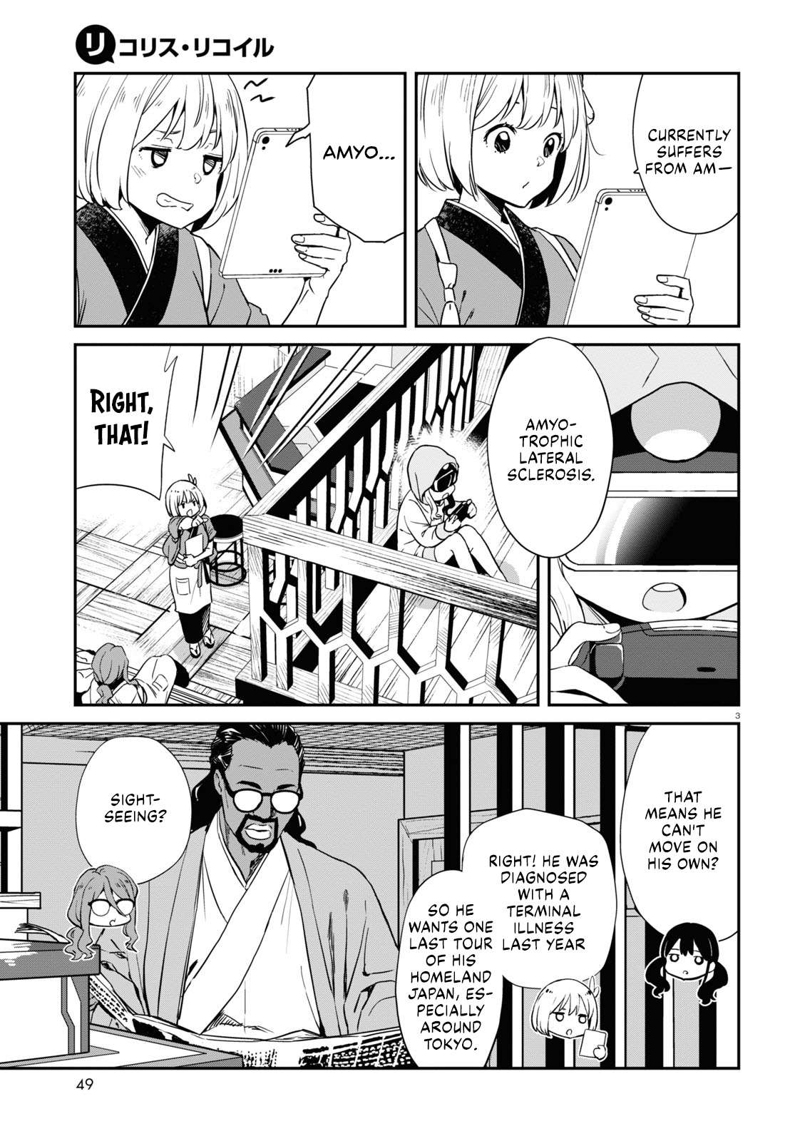 Read Lycoris Recoil ENGLISH Manga Online