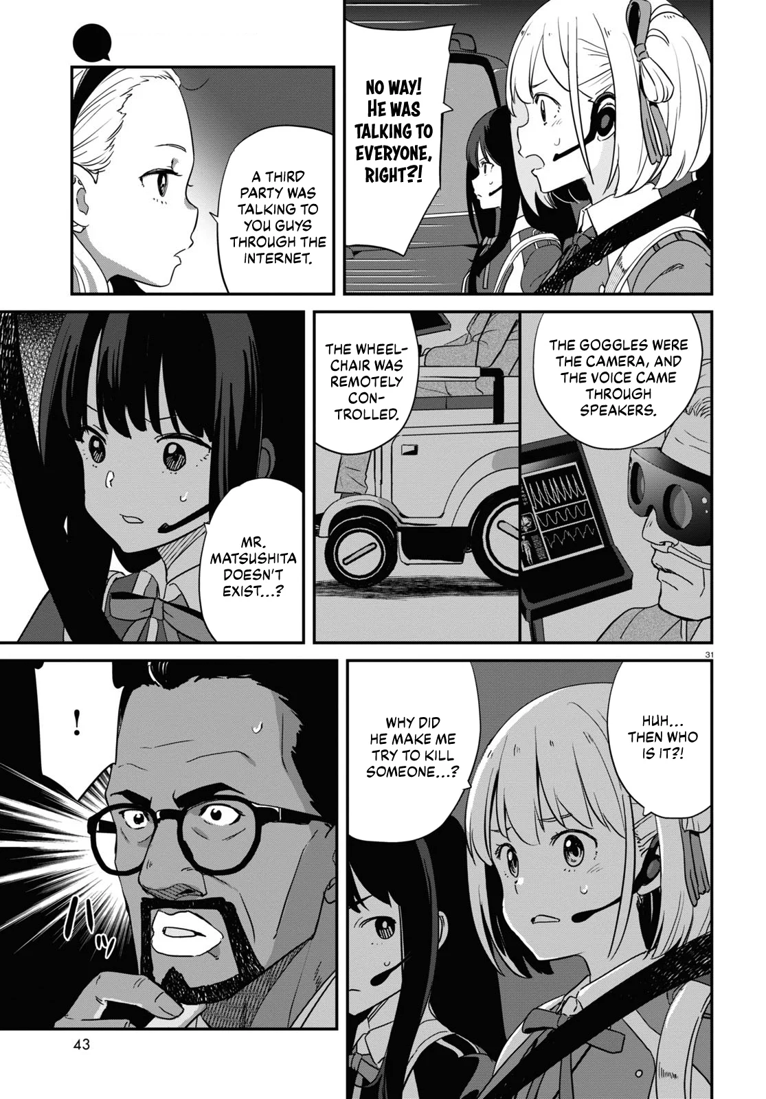 Read Lycoris Recoil ENGLISH Manga Online