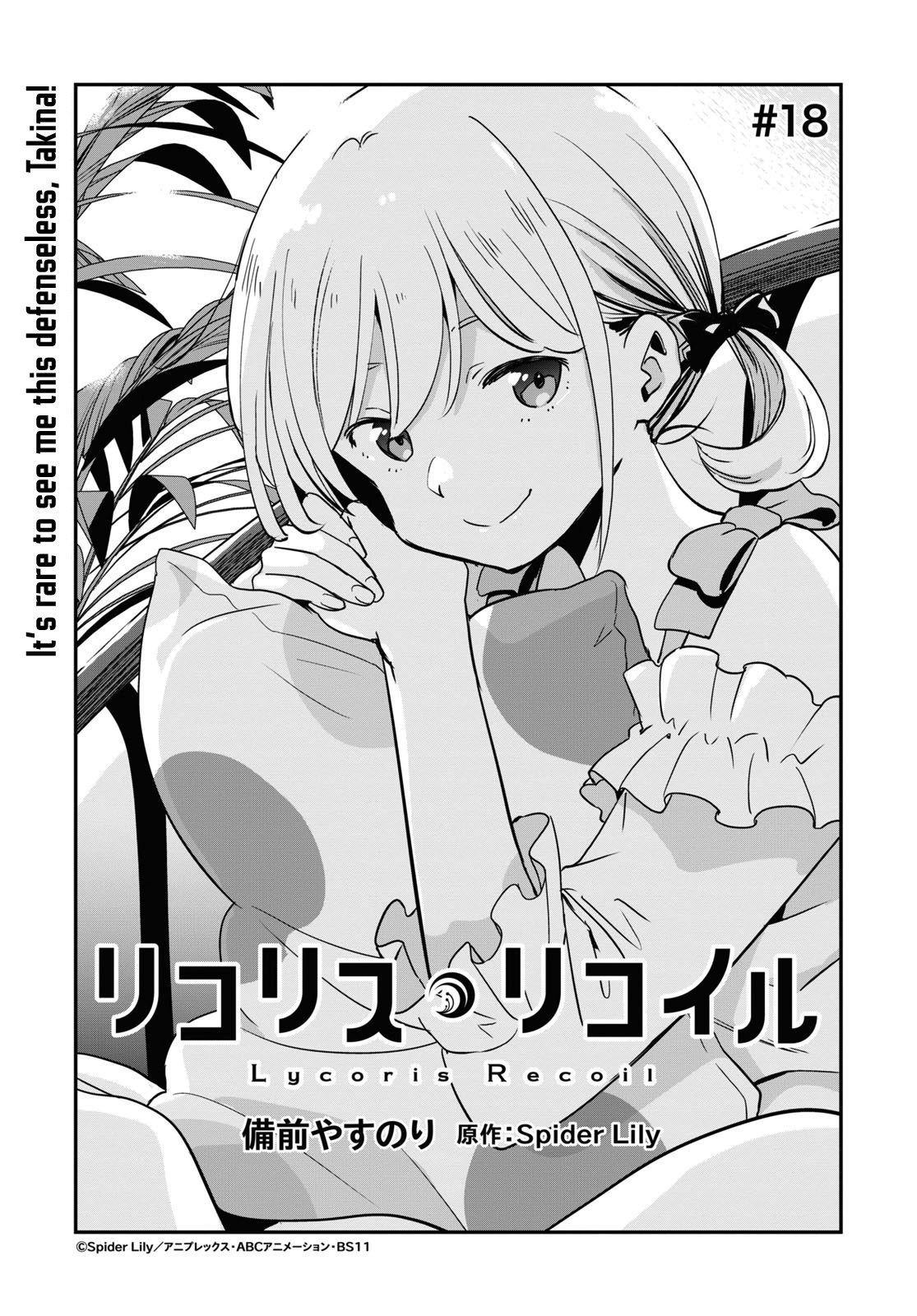 Read Lycoris Recoil ENGLISH Manga Online