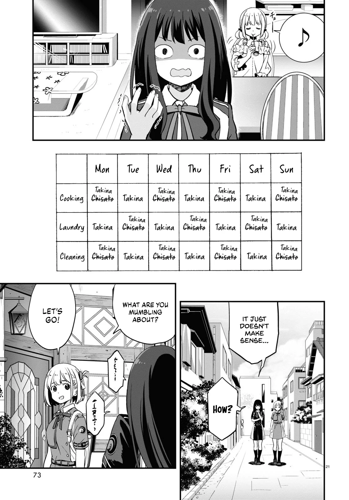 Read Lycoris Recoil ENGLISH Manga Online